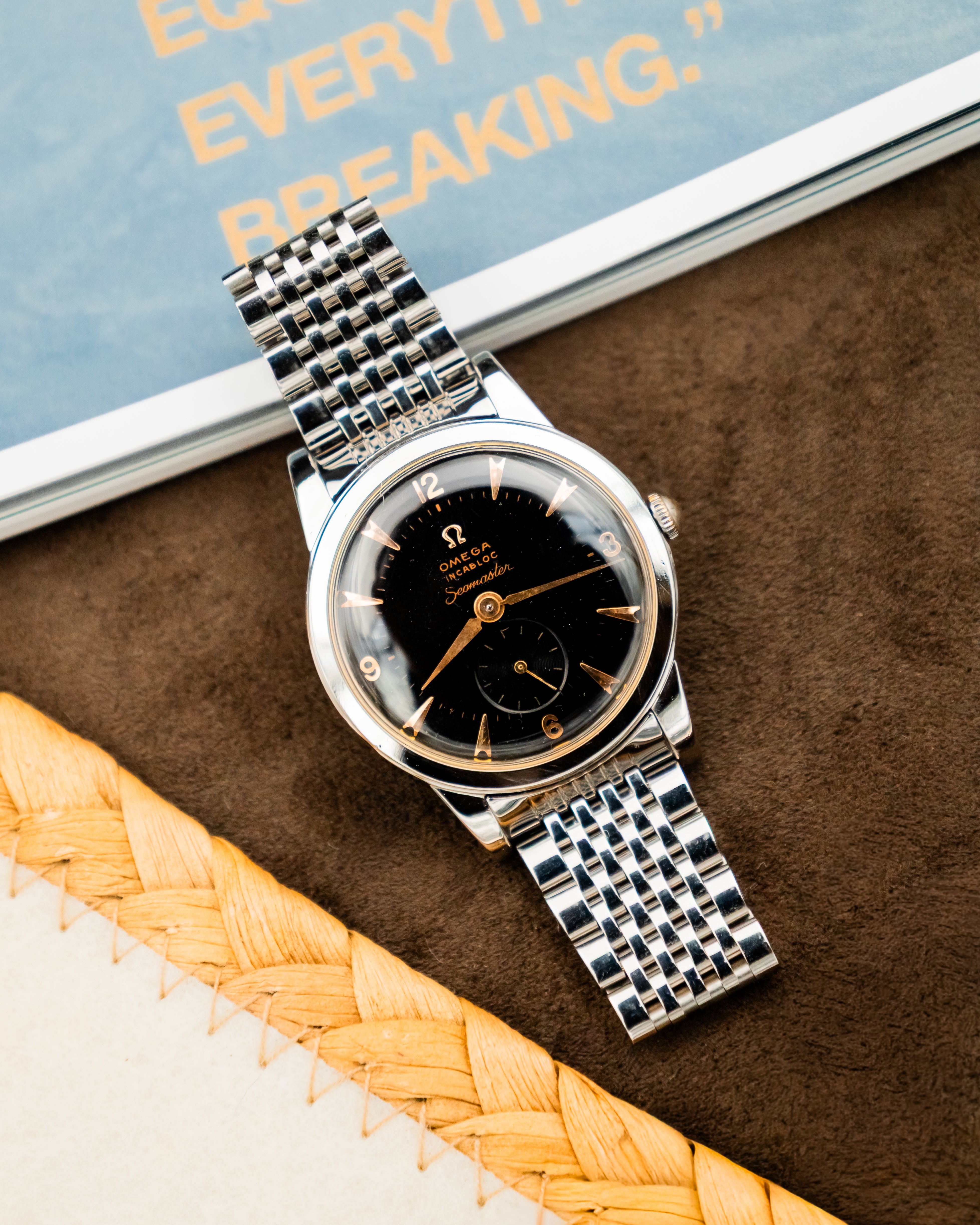 Omega 2657-1 Seamaster Bumper - Black Dial