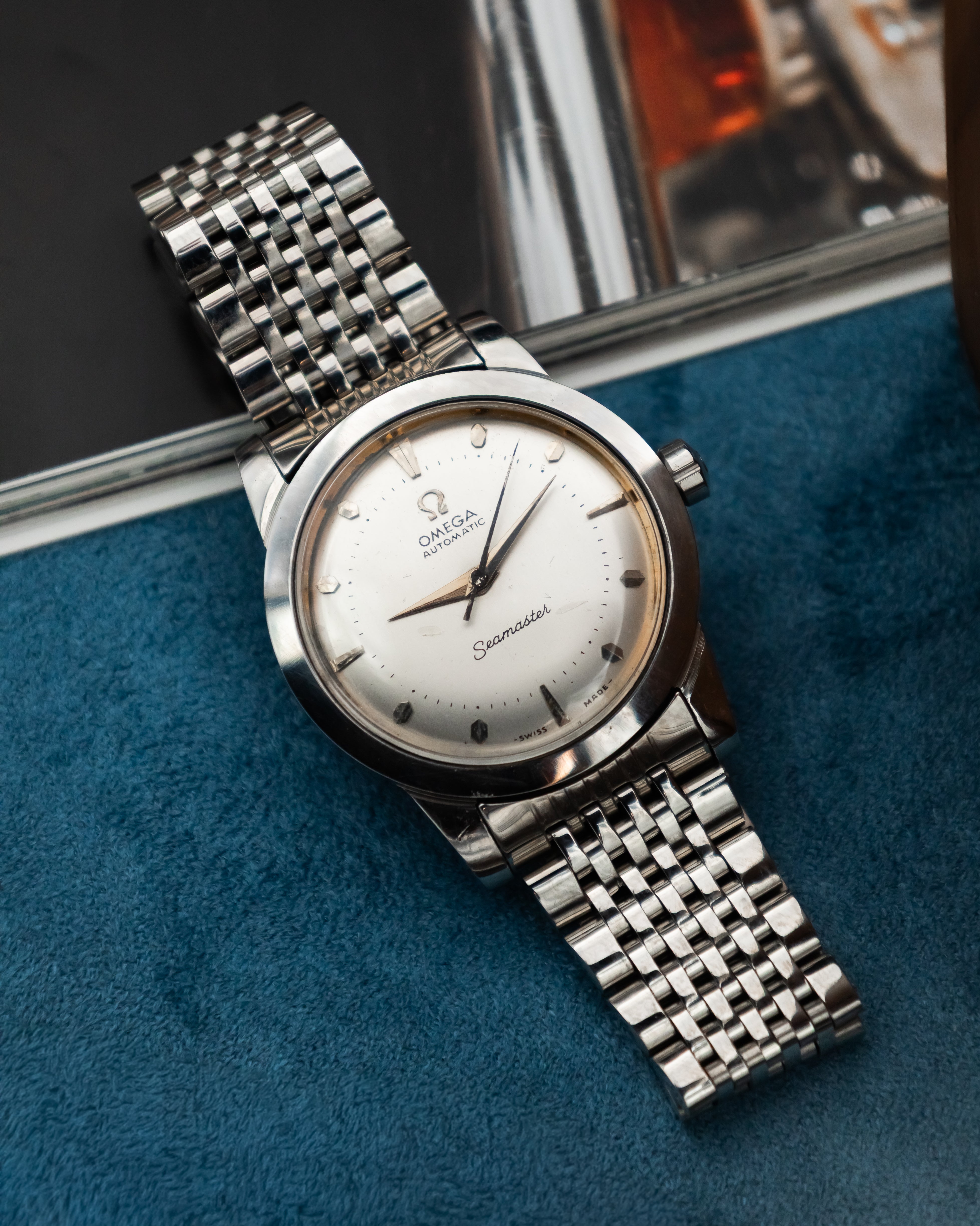 Omega C 2577-1 Seamaster Bumper - Silver Dial