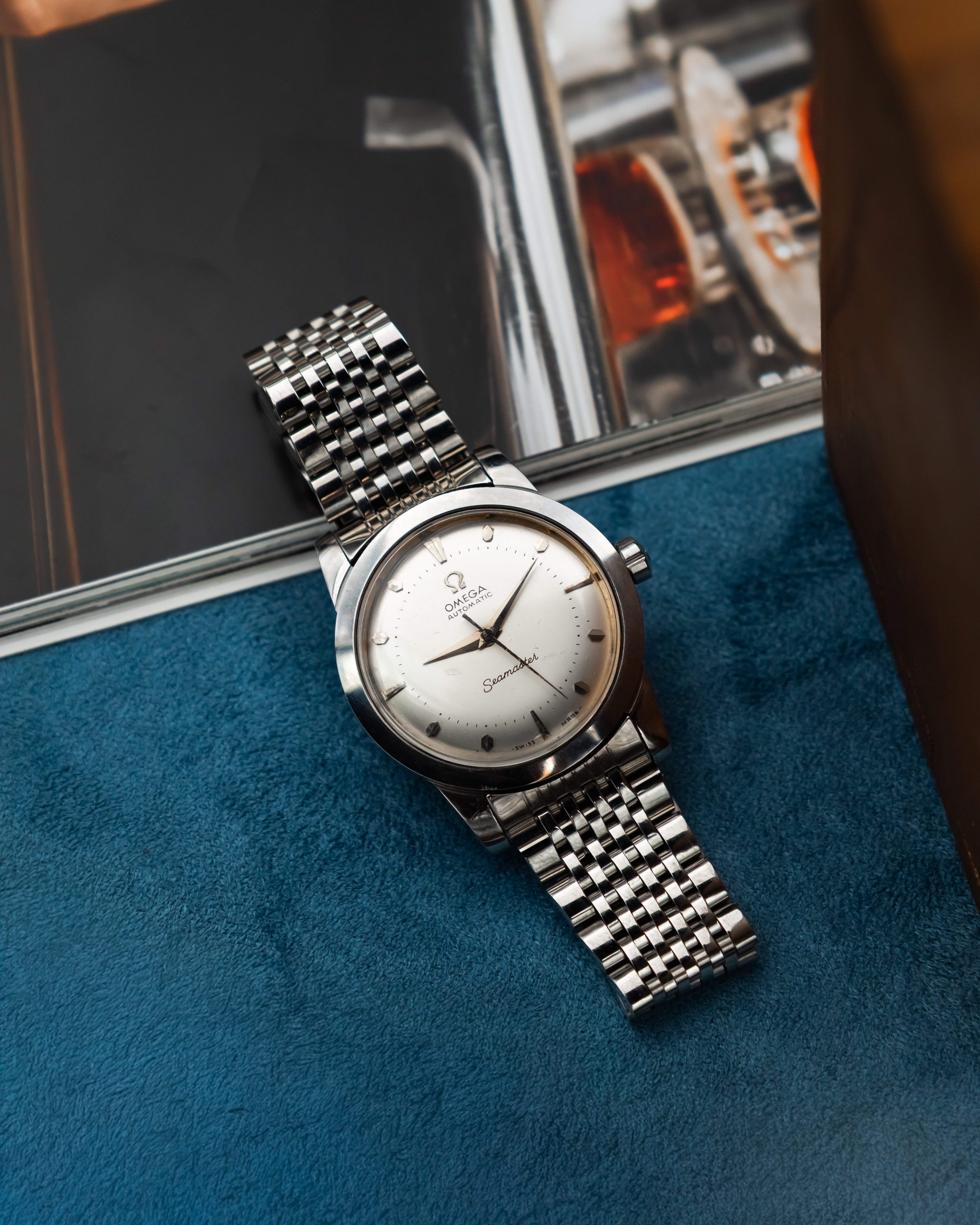 Omega C 2577-1 Seamaster Bumper - Silver Dial
