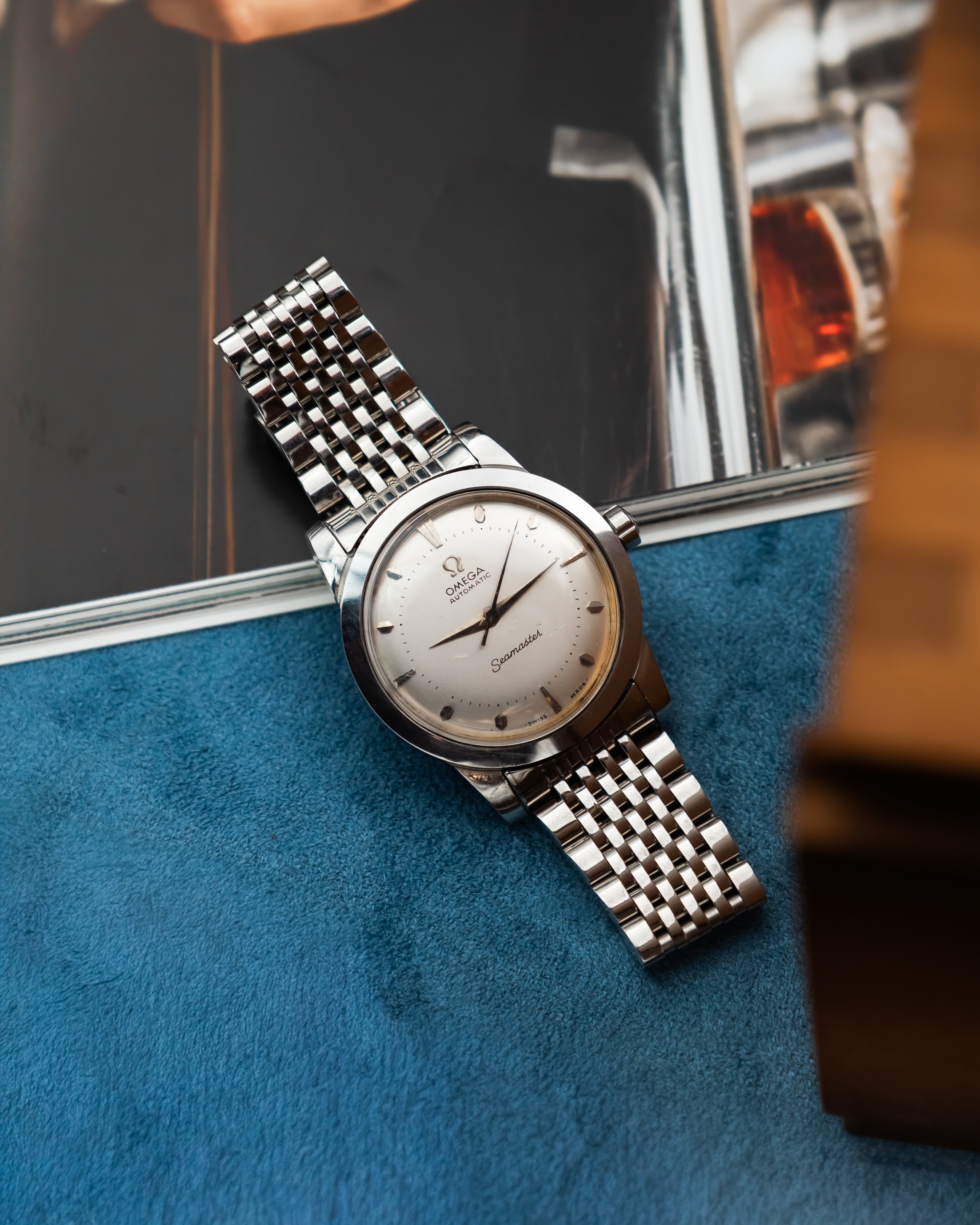 Omega C 2577-1 Seamaster Bumper - Silver Dial