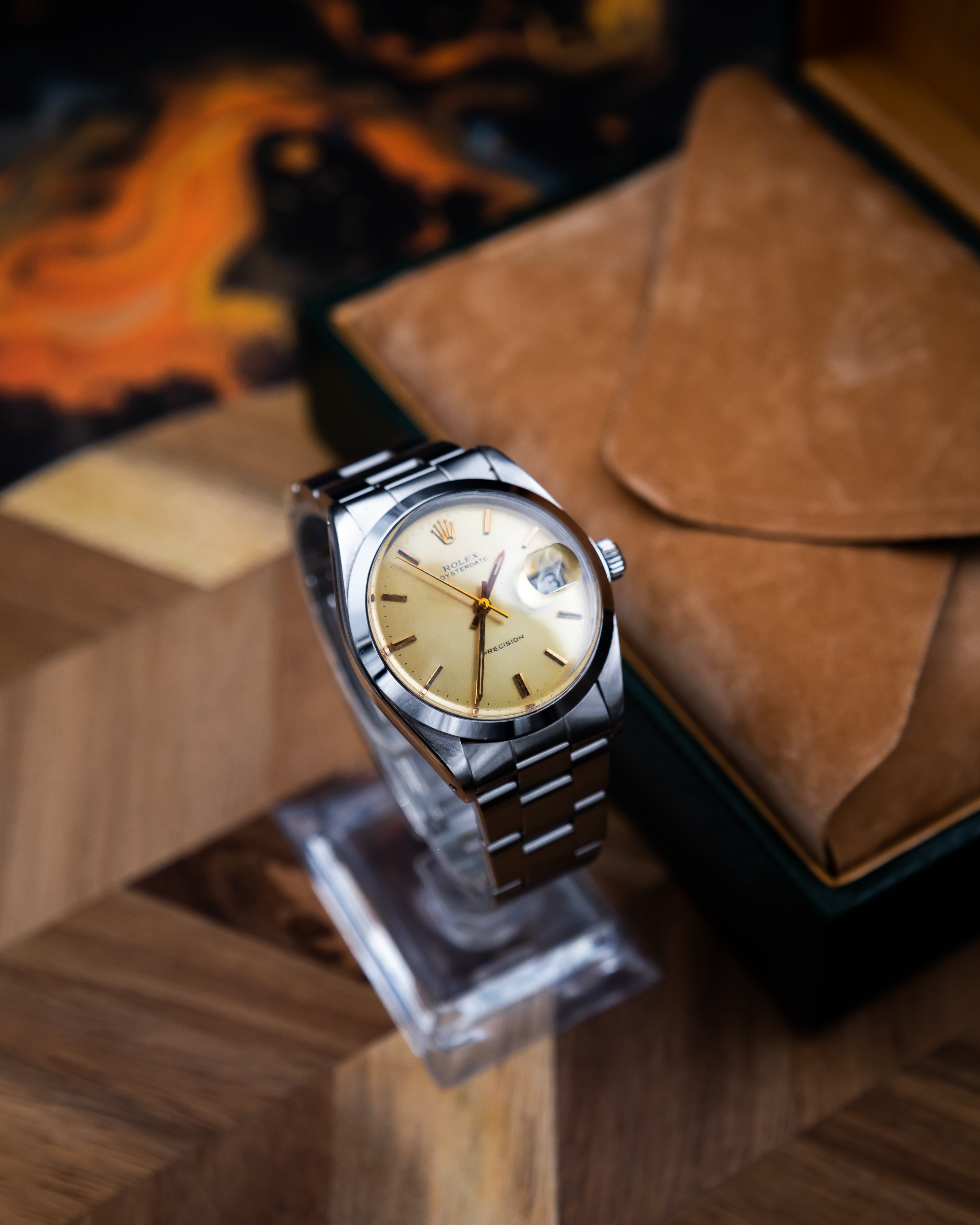 Rolex 6694 Oysterdate - champagne dial