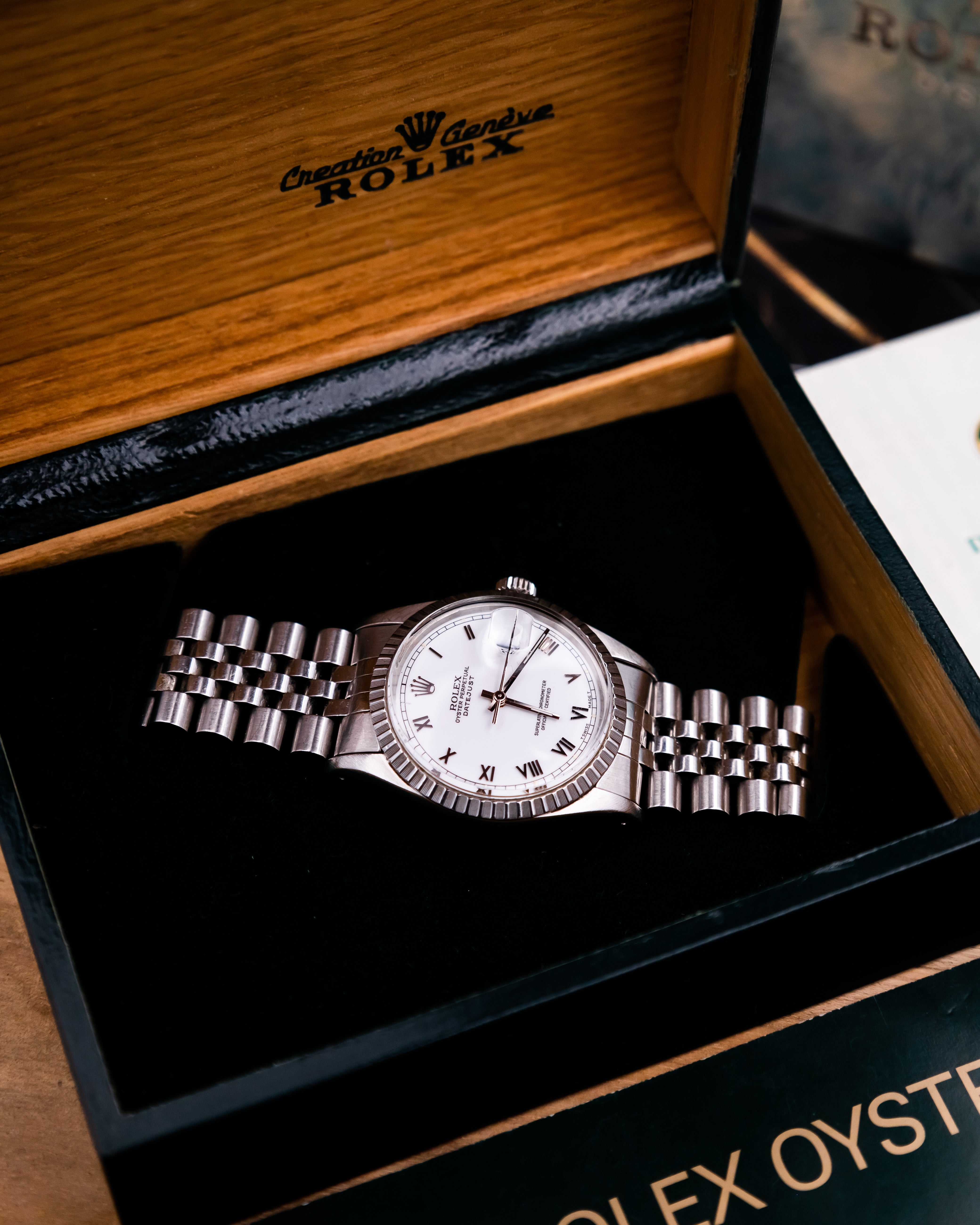 Rolex 16030 Oyster Perpetual Datejust - Roman dial