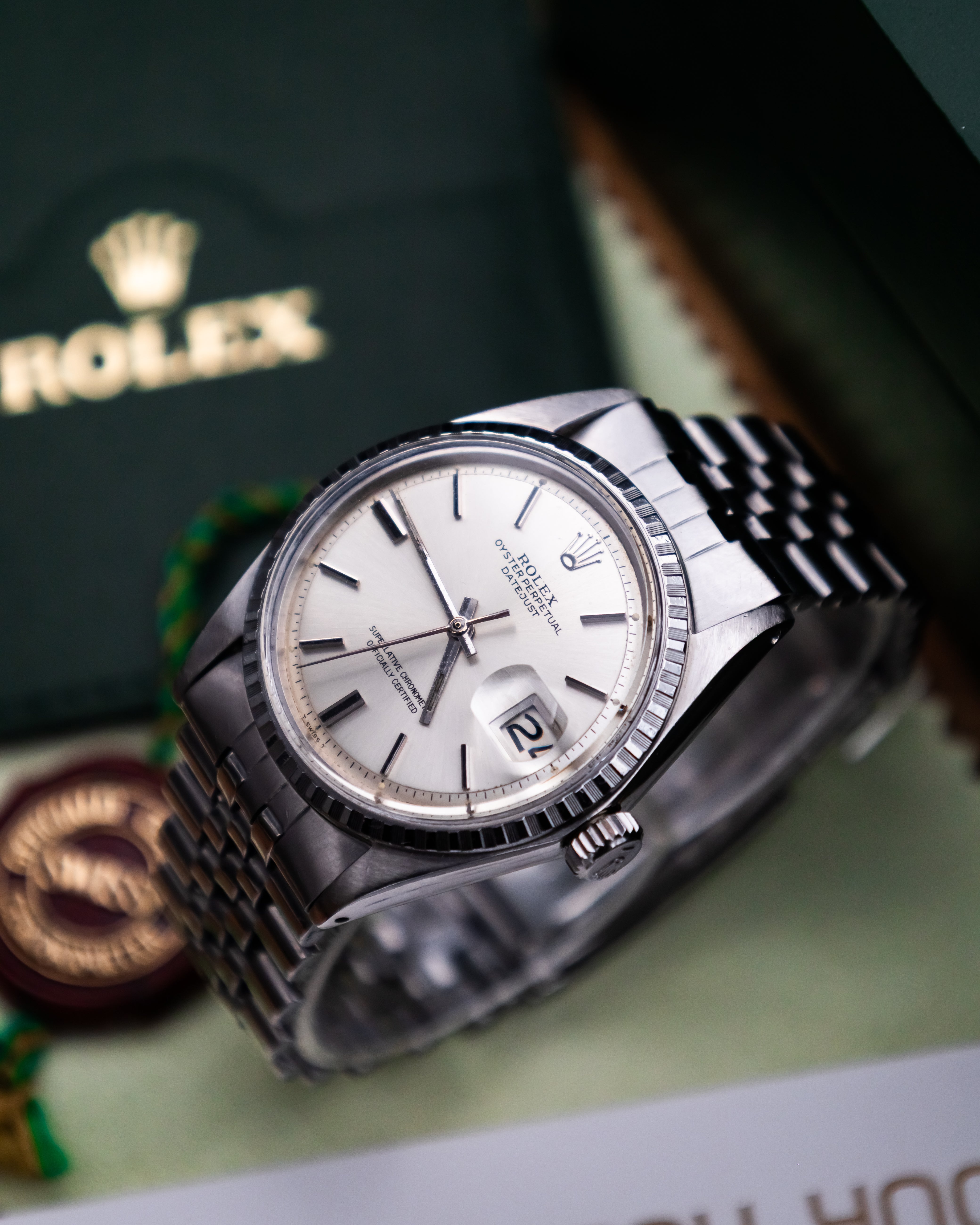 Rolex 1603 Perpetual Datejust - Silver dial