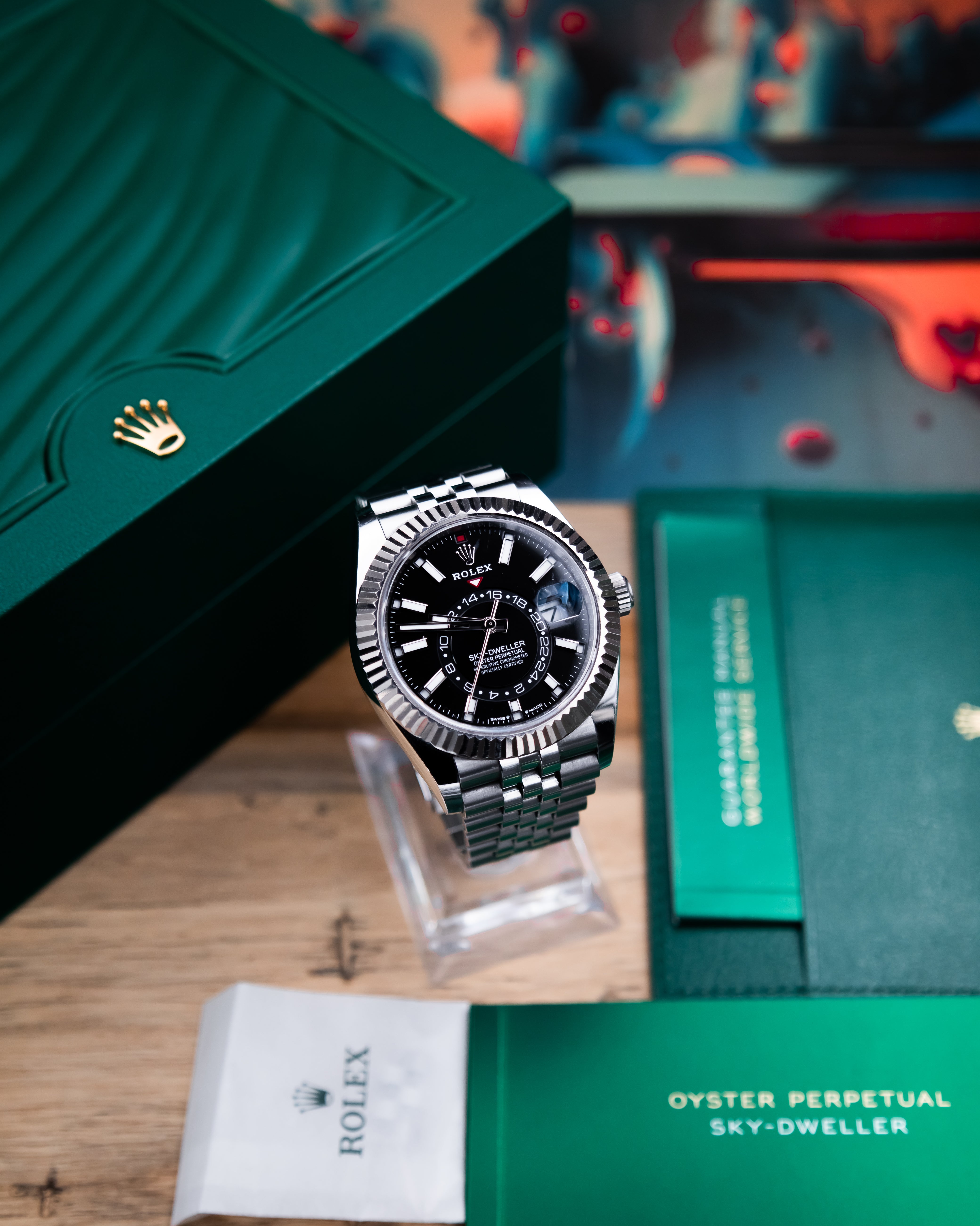 Rolex Sky-Dweller - black dial