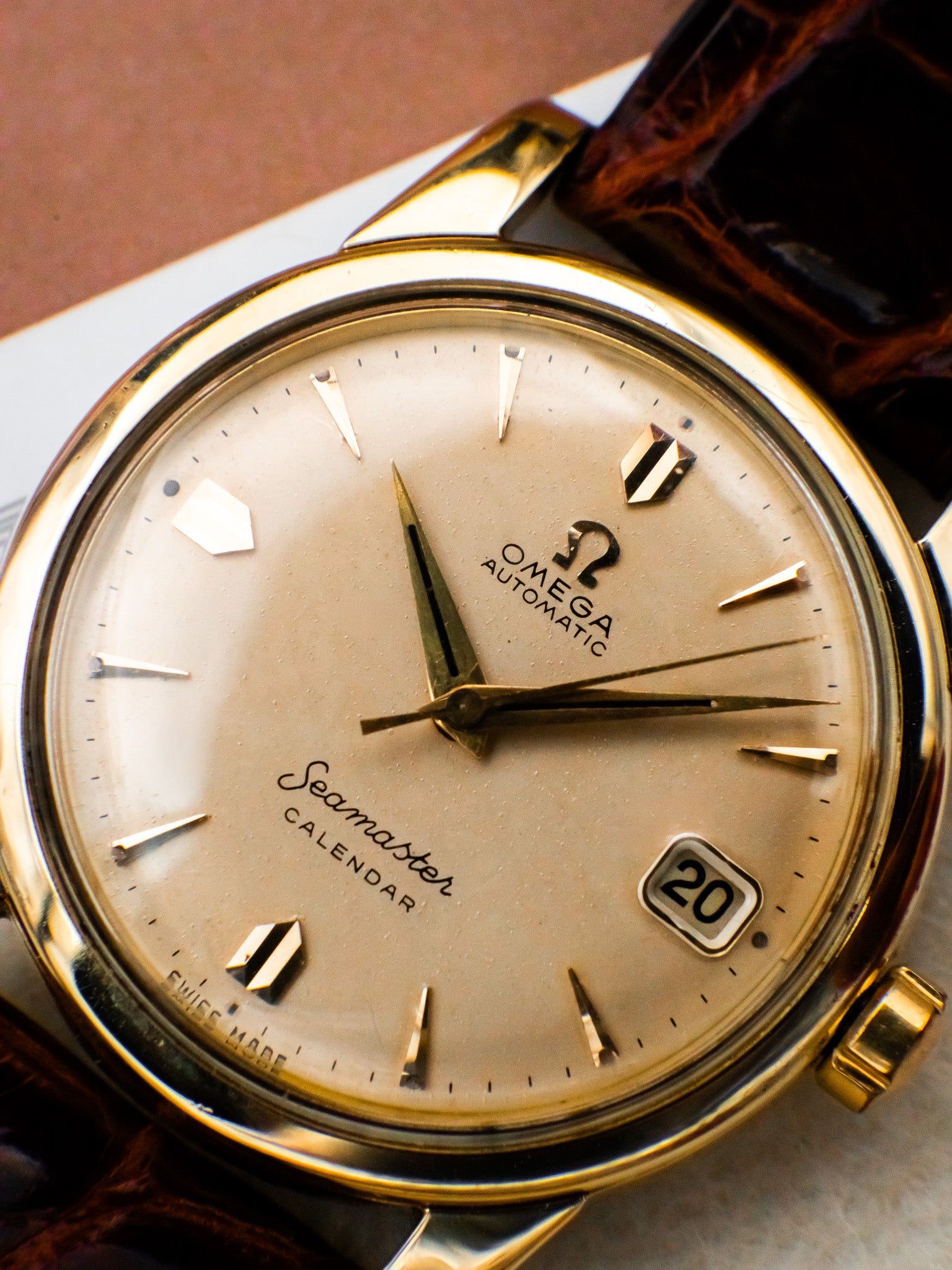 Omega Seamaster Calendar 2849-2 SC - Beige Dial
