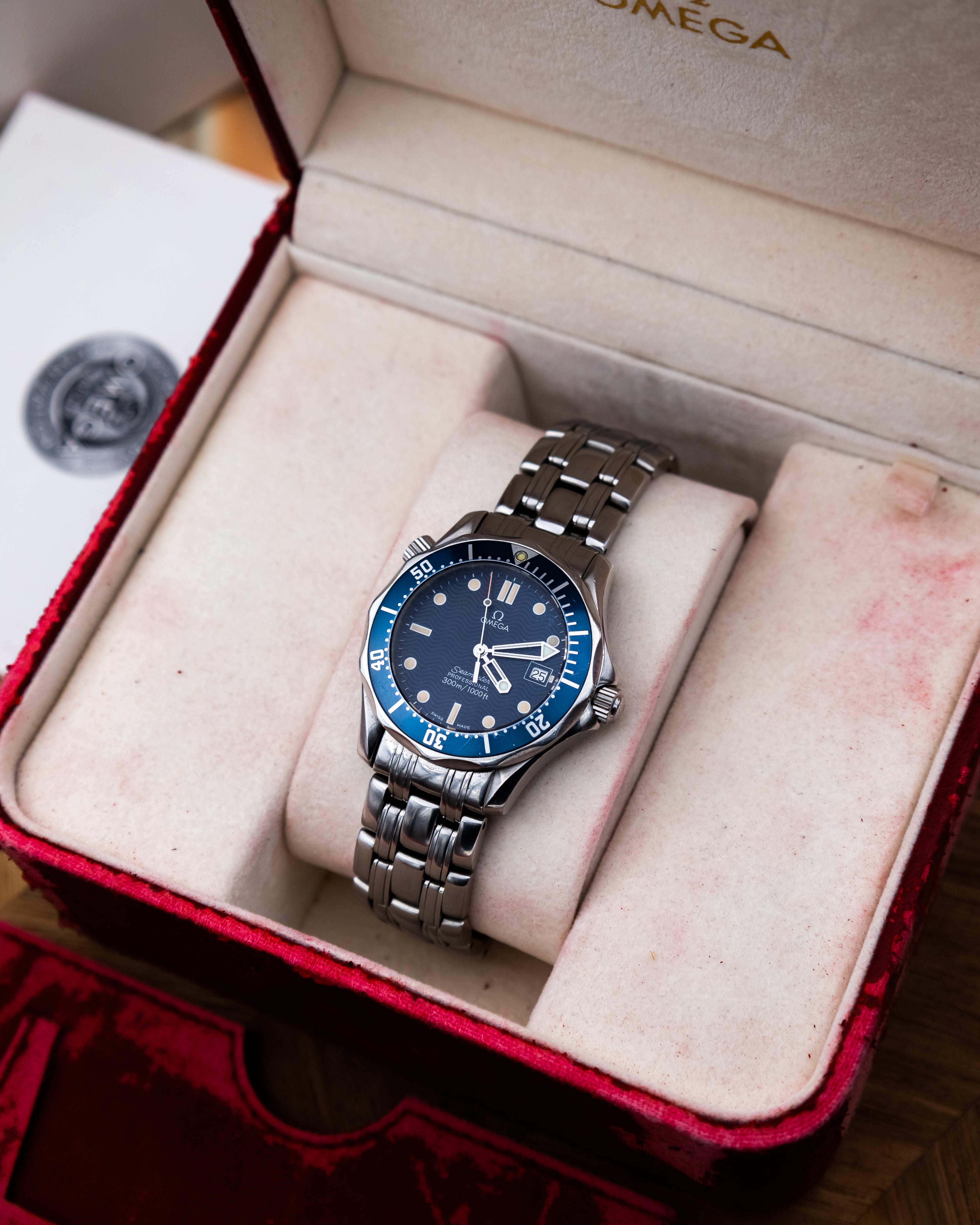 Omega 2561.80 Seamaster 300M - blue dial