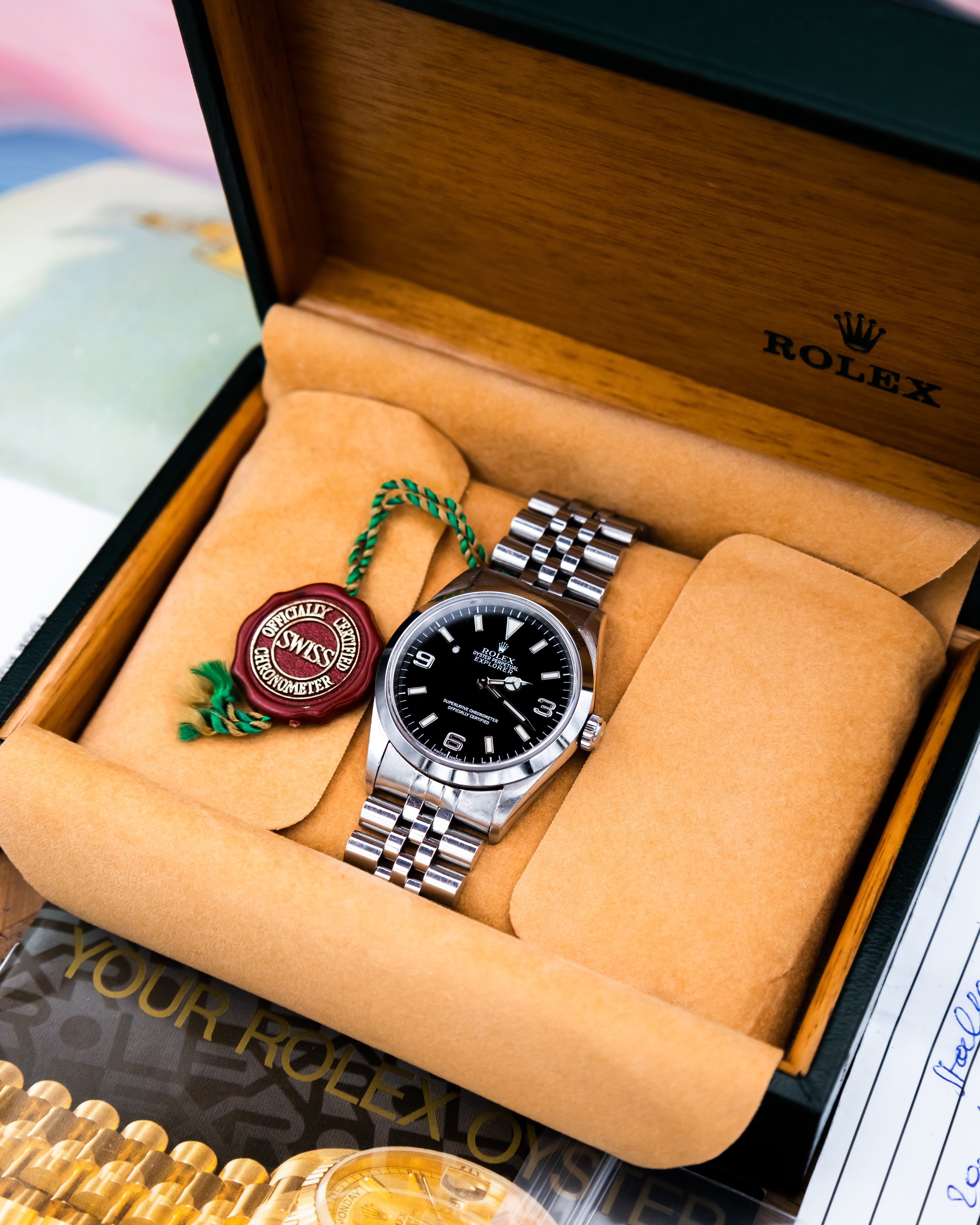 Rolex 14270 Explorer - SWISS black dial