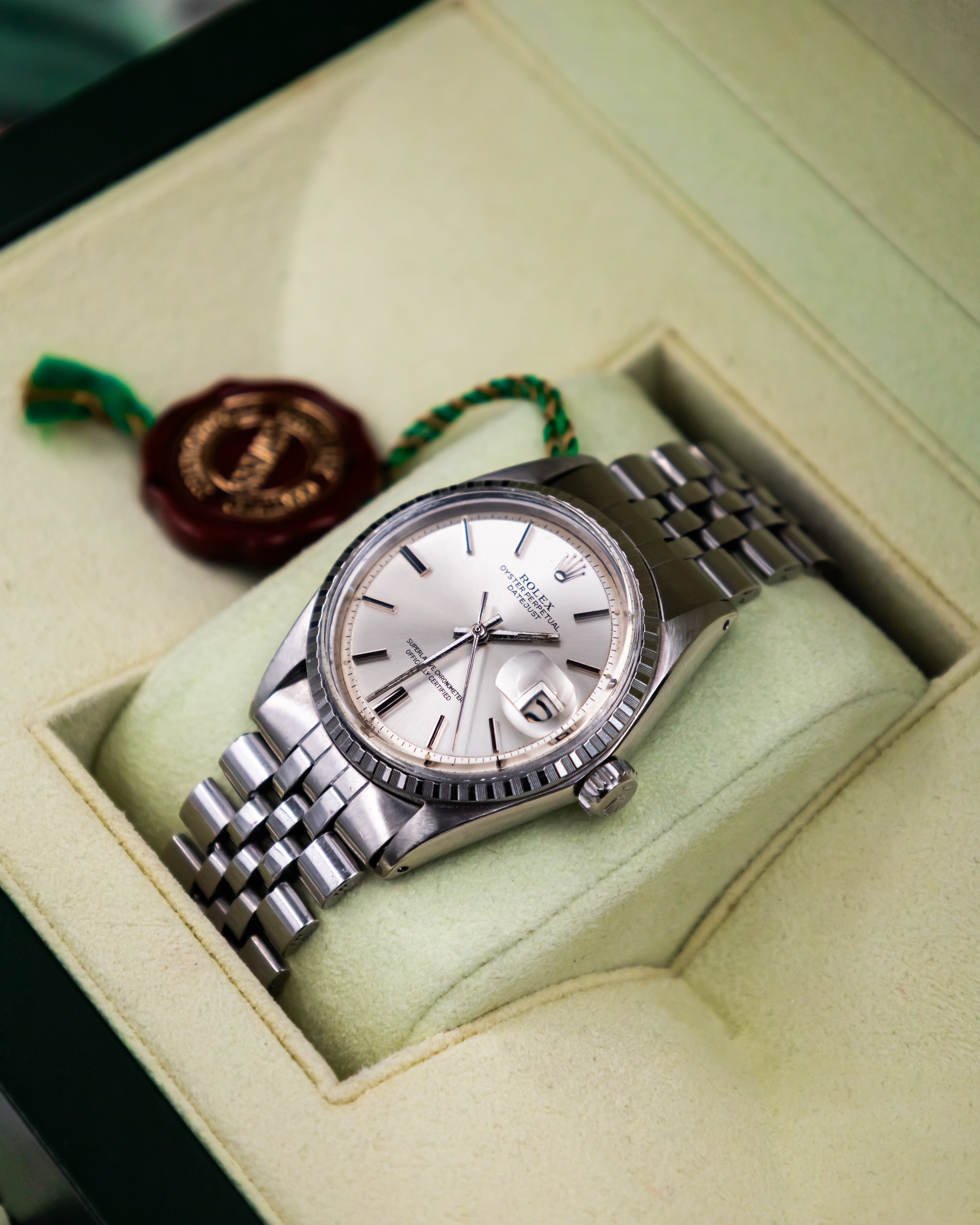 Rolex 1603 Perpetual Datejust - Silver dial