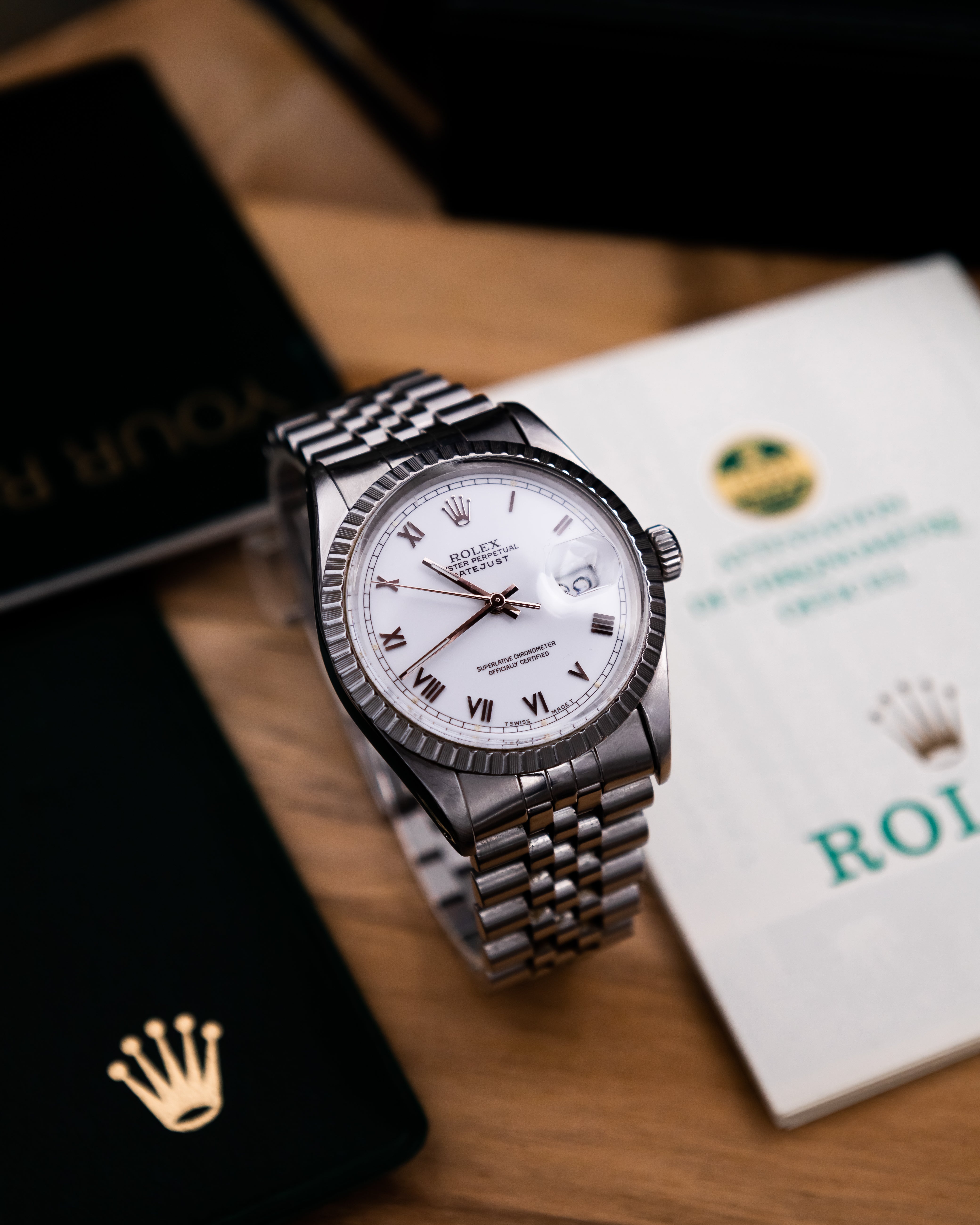 Rolex 16030 Oyster Perpetual Datejust - Roman dial