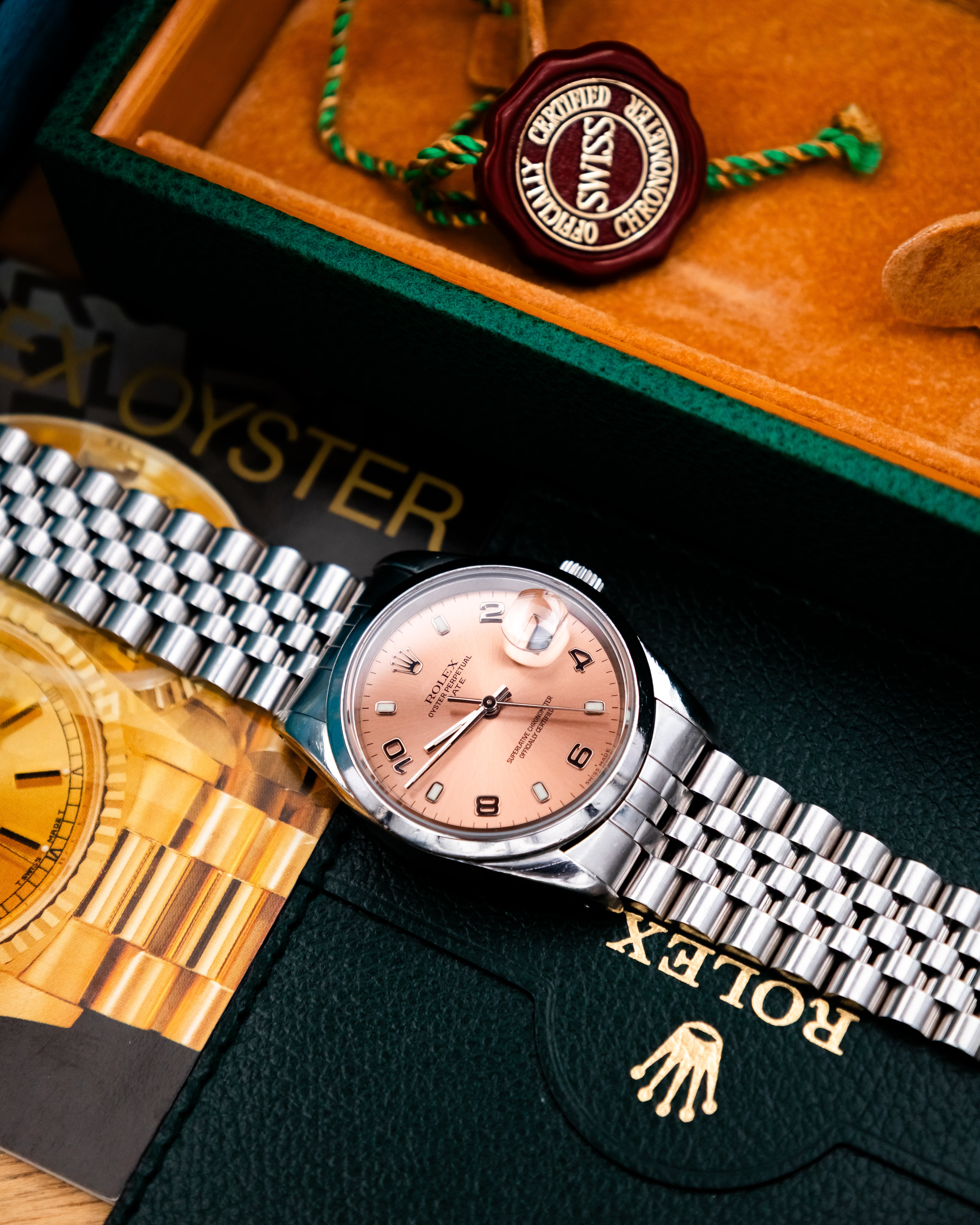 Rolex 15200 Oyster Perpetual- Salmon dial