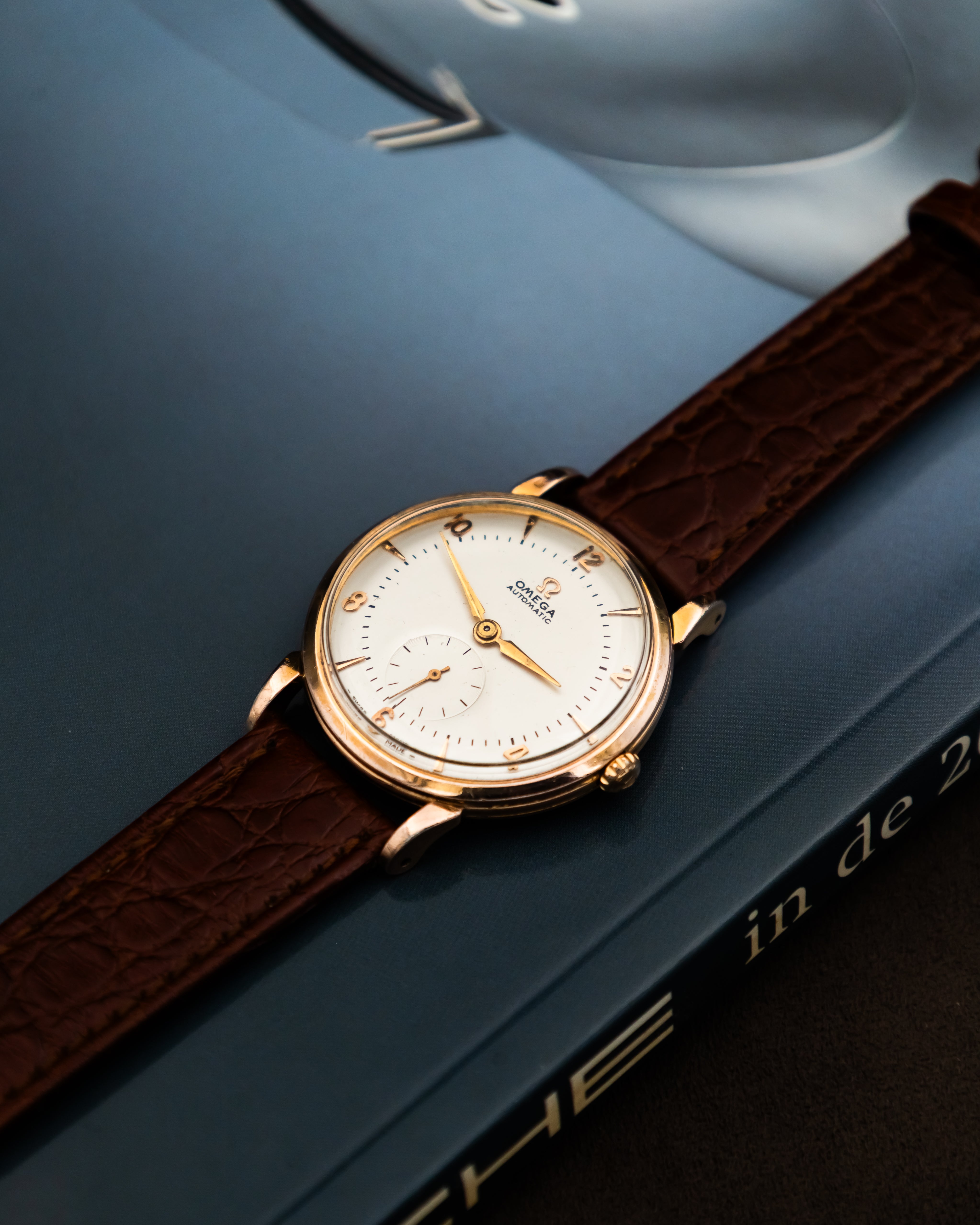 Omega 2398-1 Sub Second - White Dial