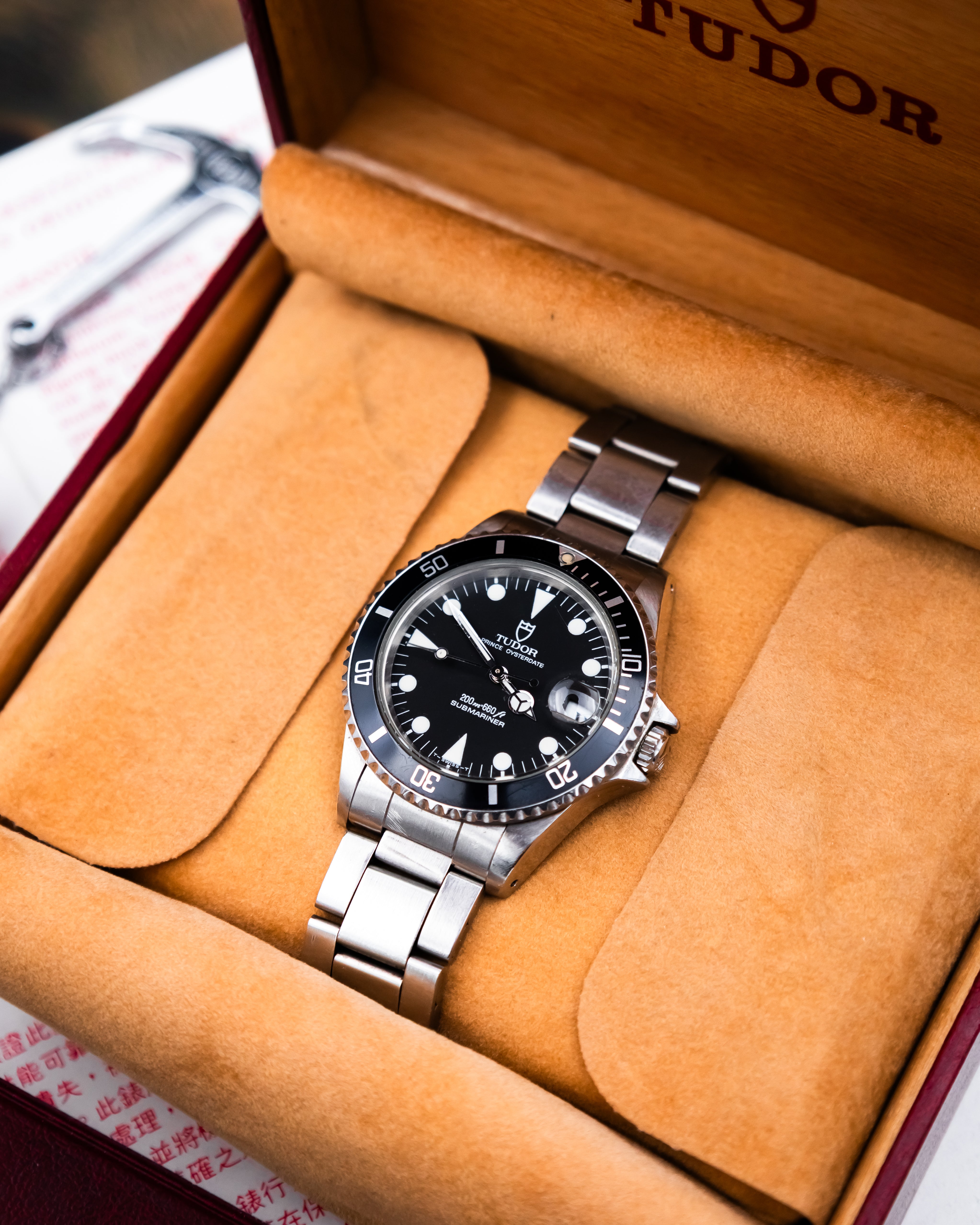 Tudor 75090 Submariner - Black dial