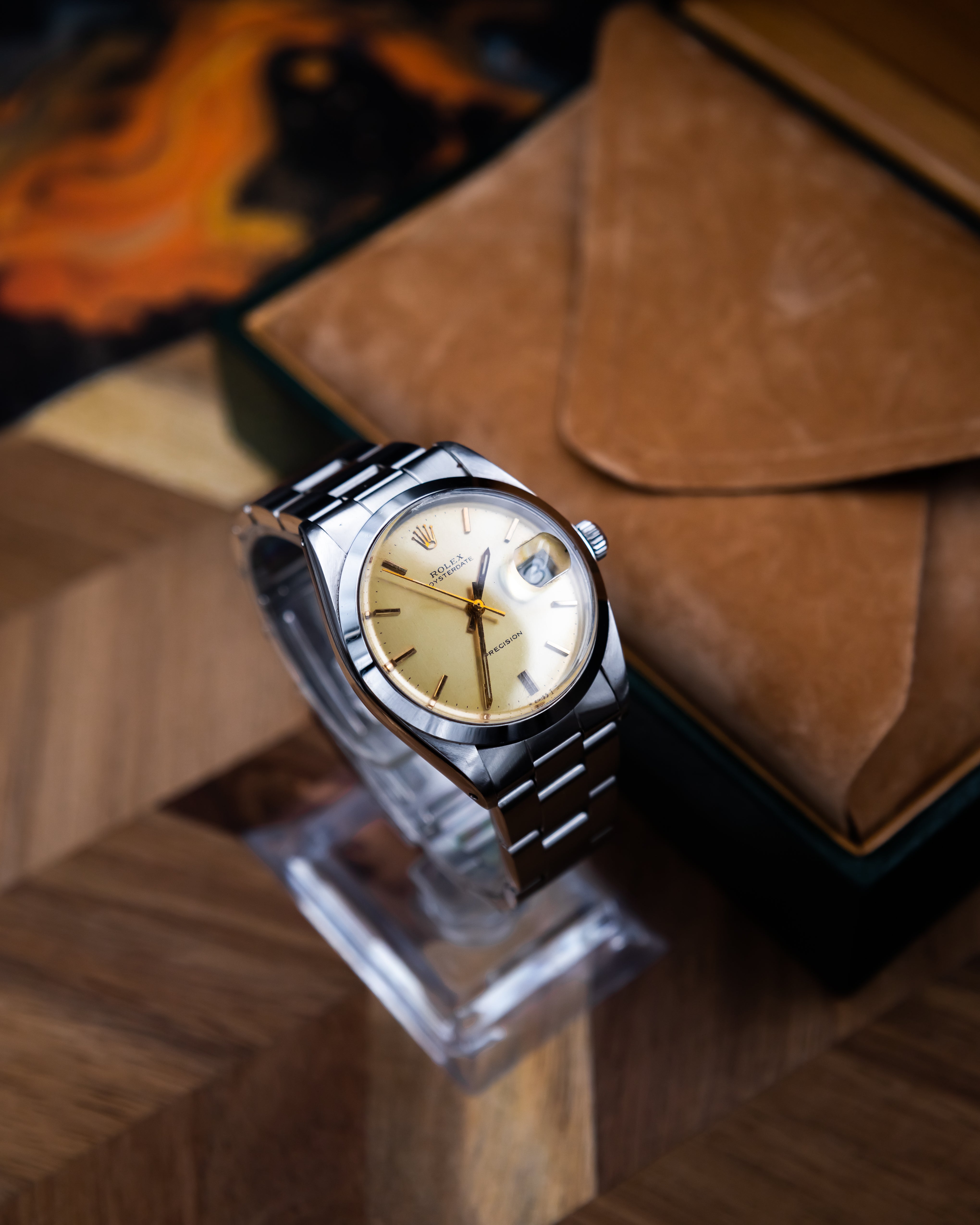 Rolex 6694 Oysterdate - champagne dial