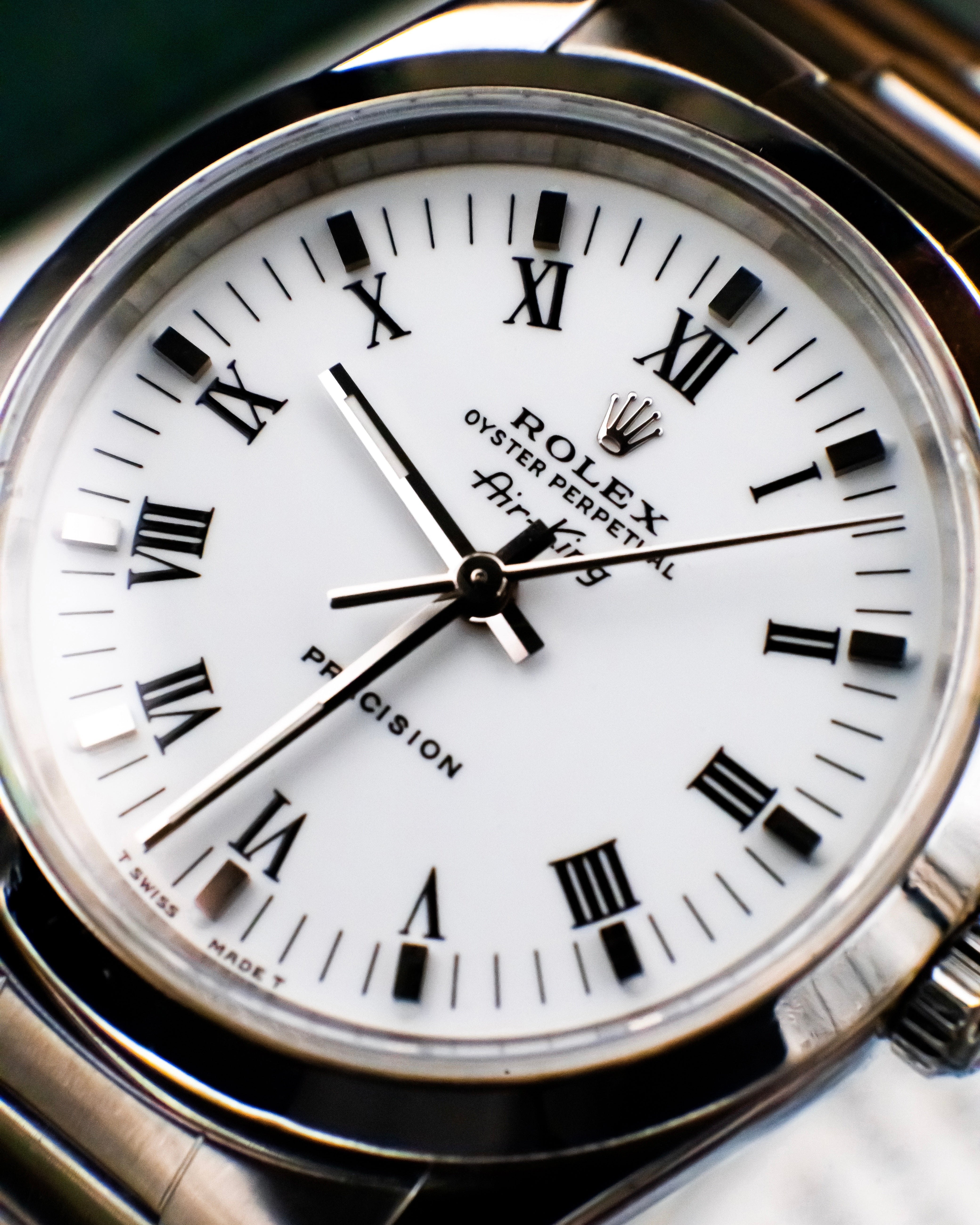 Rolex 14000 Air-king - White dial