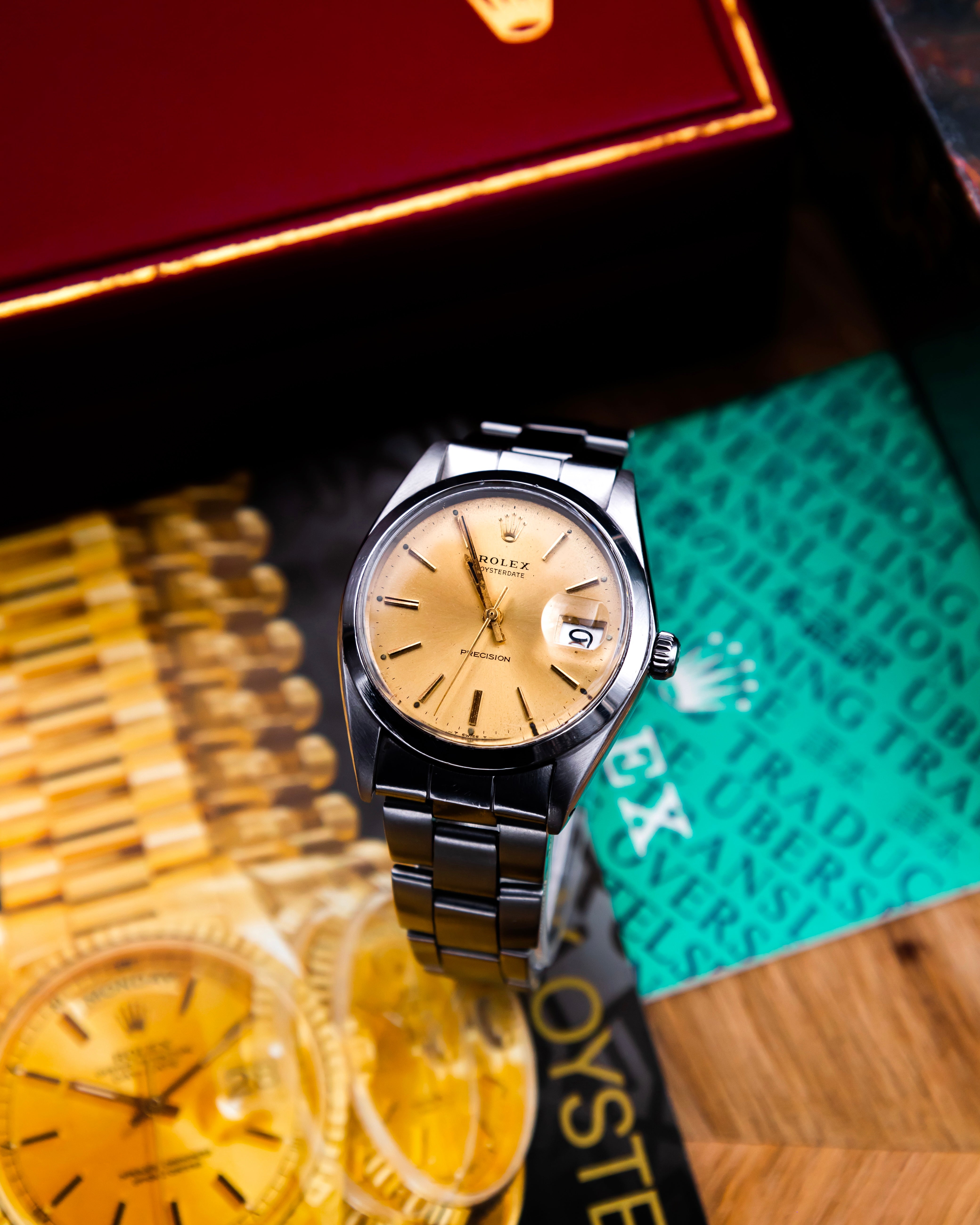 Rolex 6694 Oysterdate - champagne dial