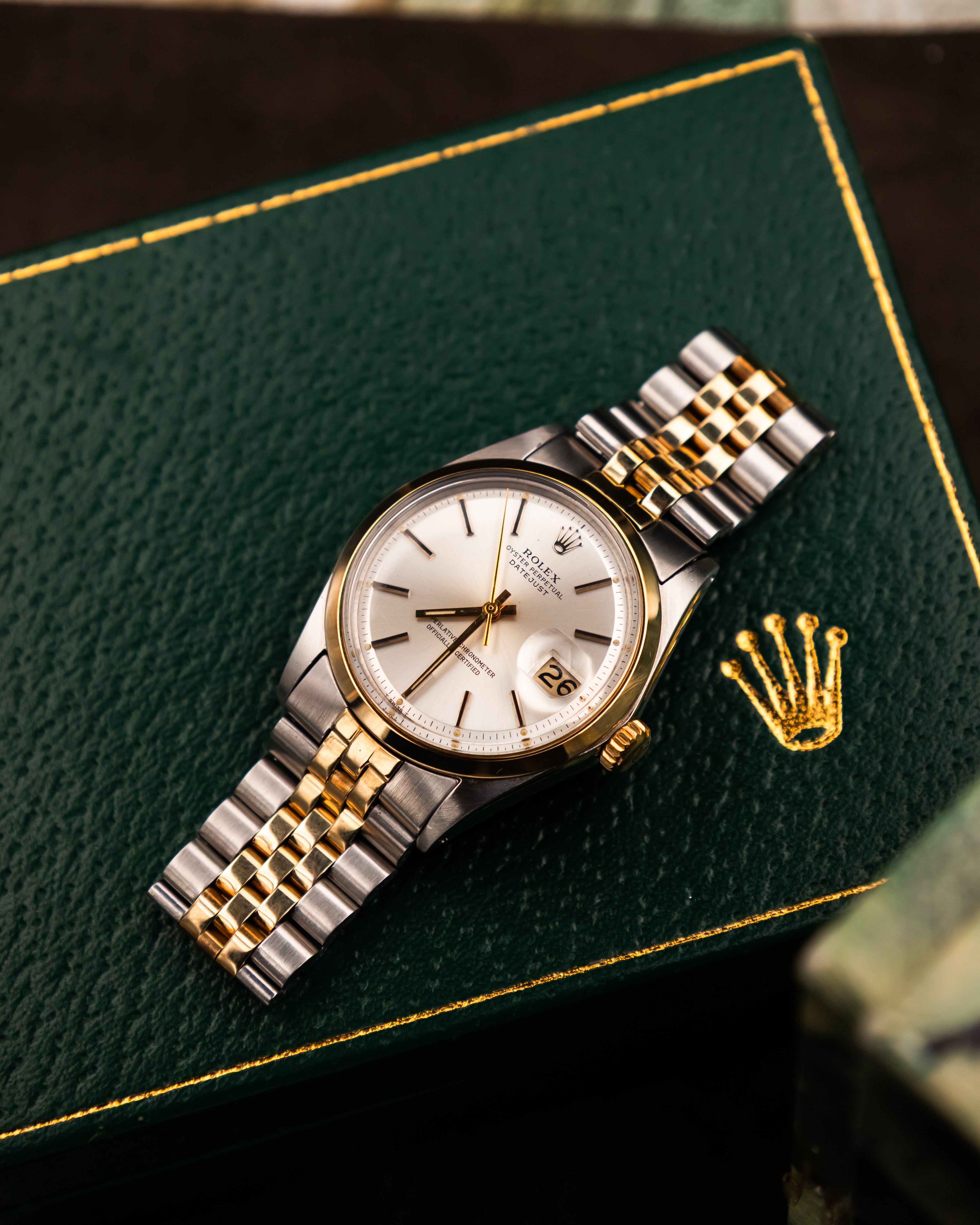 Rolex 1600 Datejust Two-Tone - White Dial