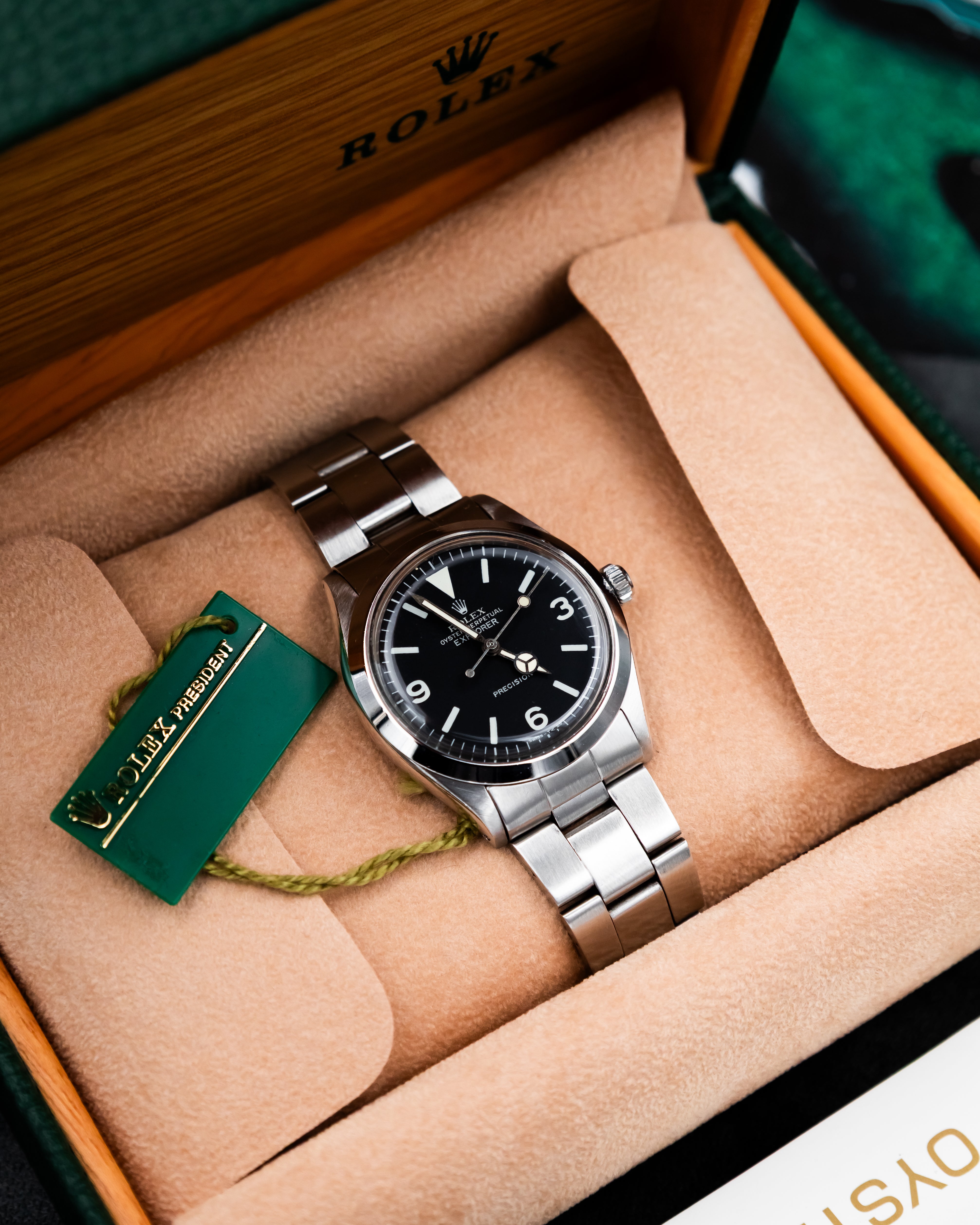 Rolex 5500 Explorer - Black dial