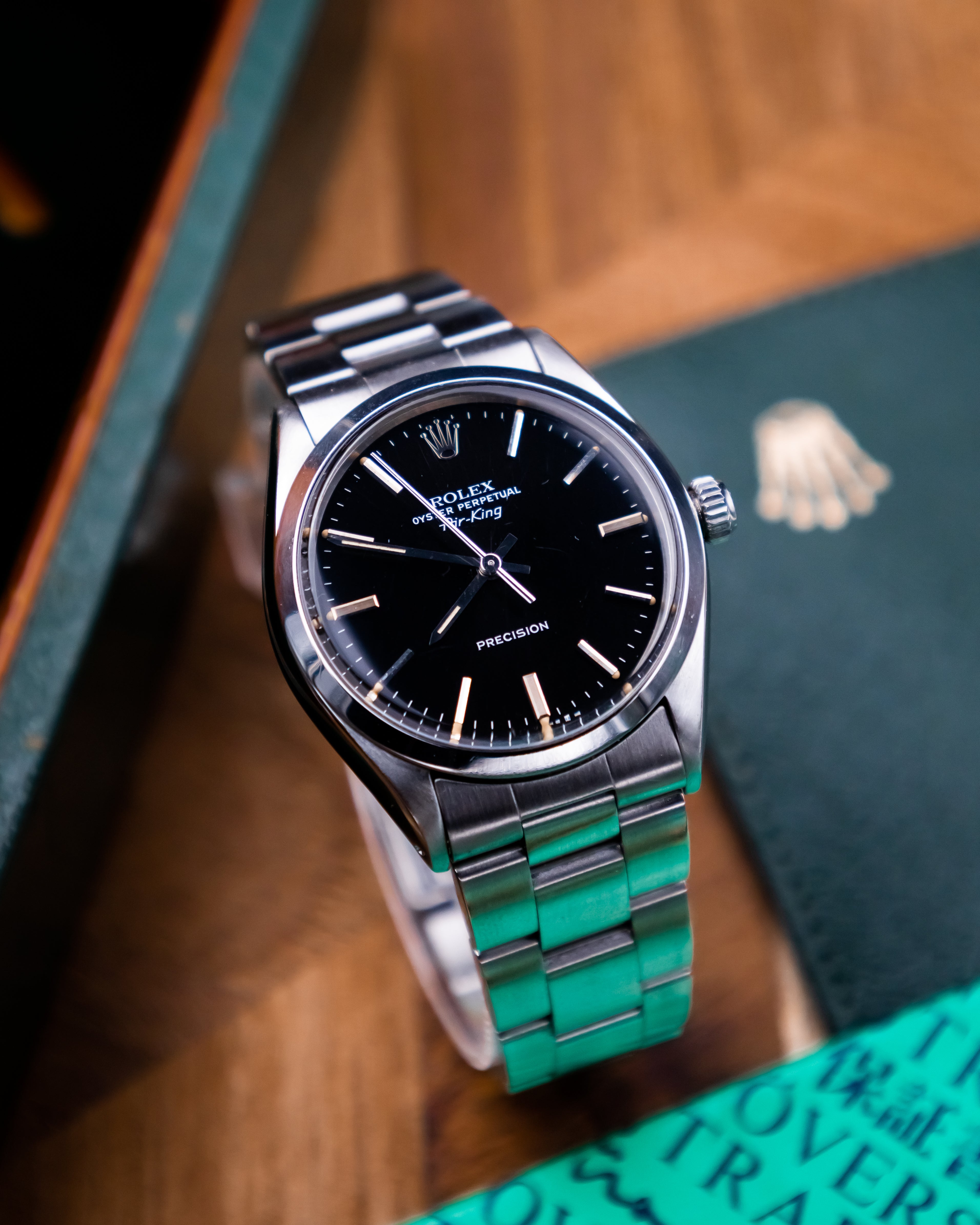 Rolex 5500 Airking - black dial