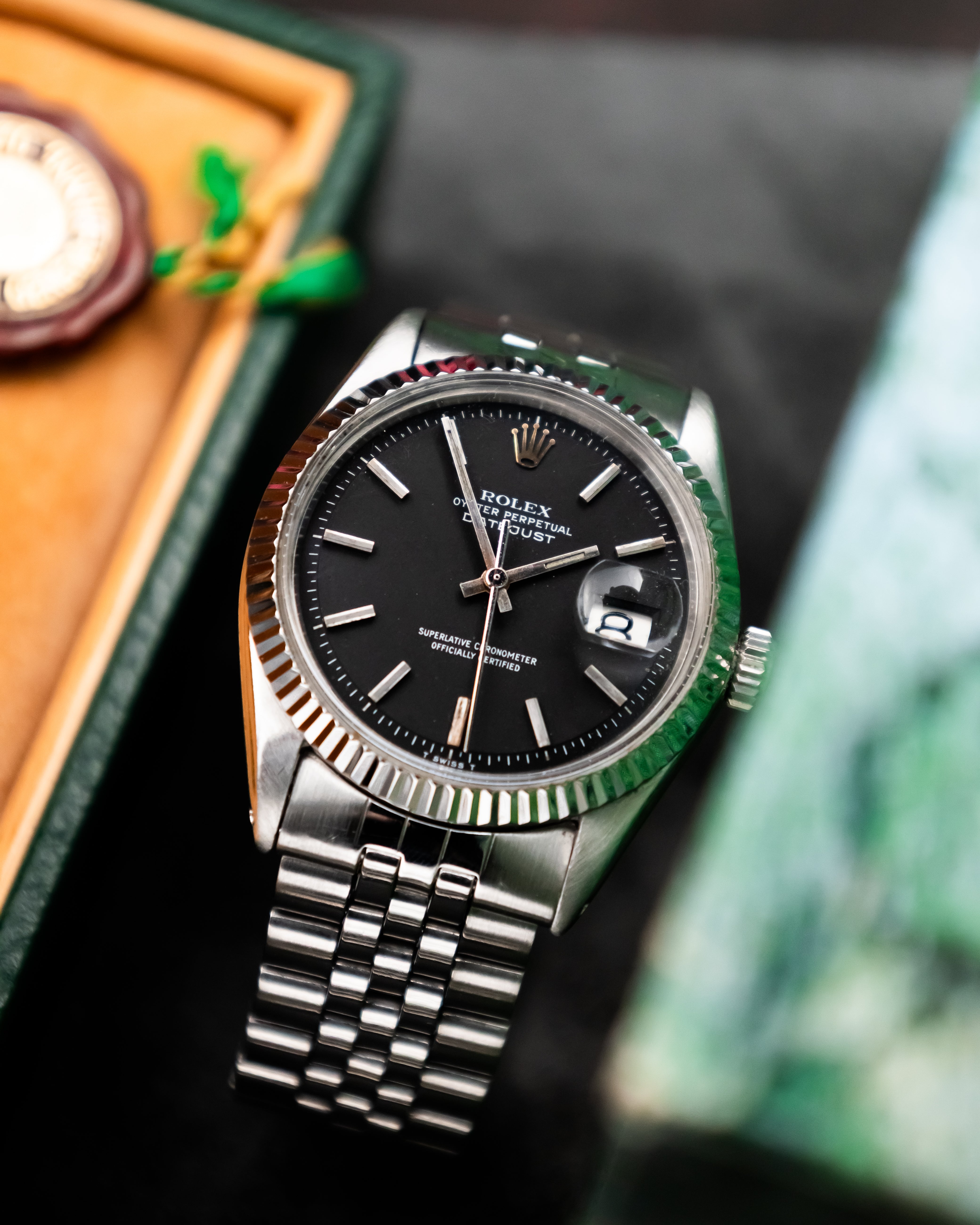 Rolex 1603 Perpetual Datejust - black dial