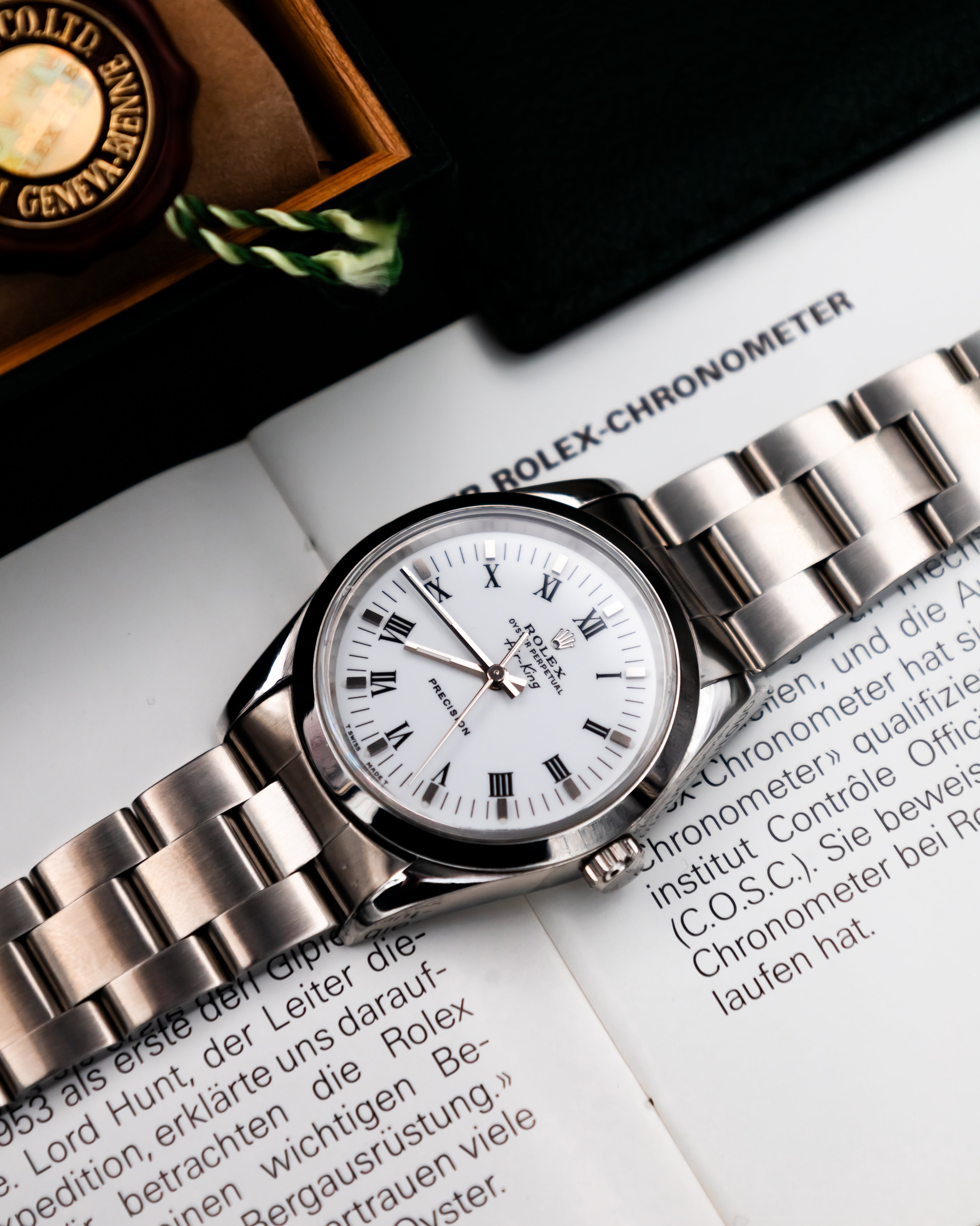 Rolex 14000 Air-king - White dial