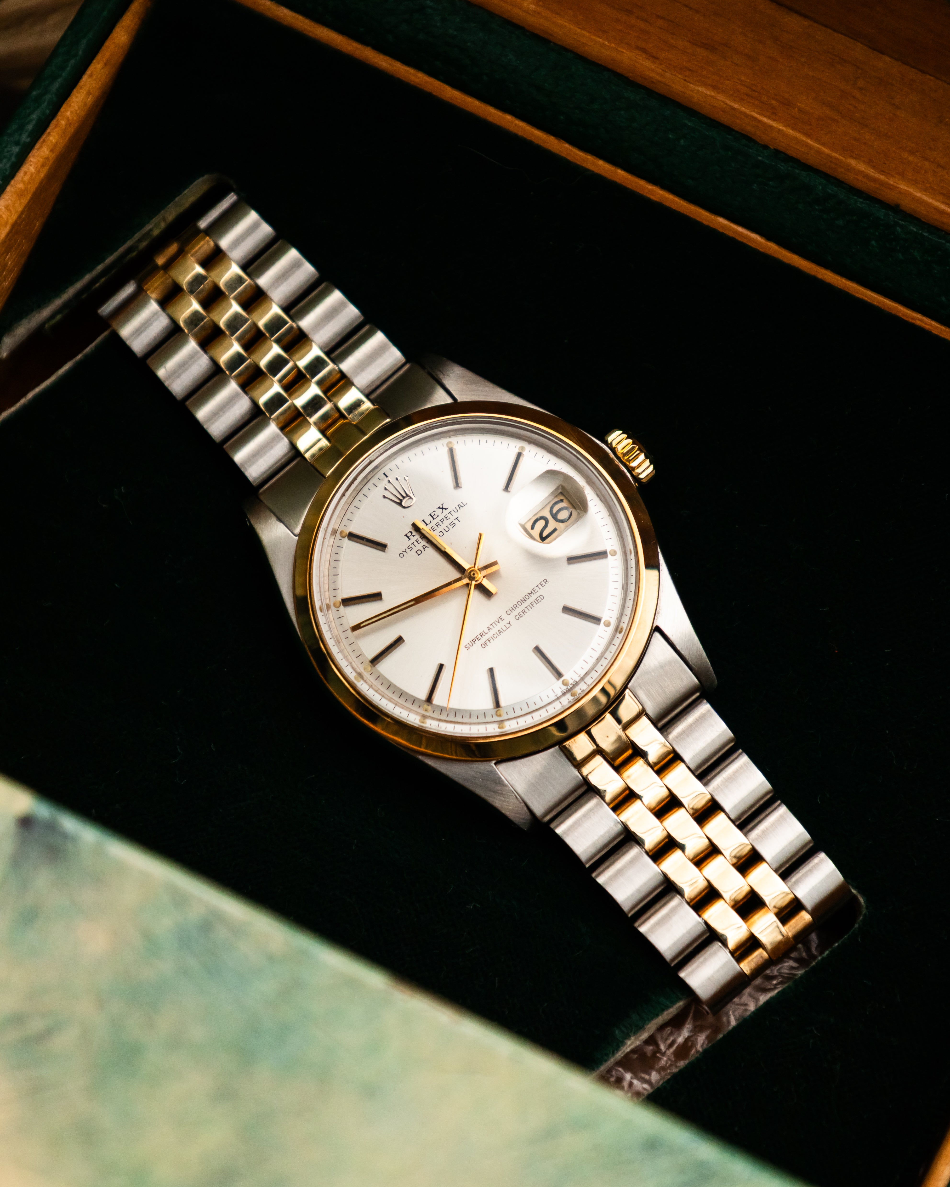 Rolex 1600 Datejust Two-Tone - White Dial