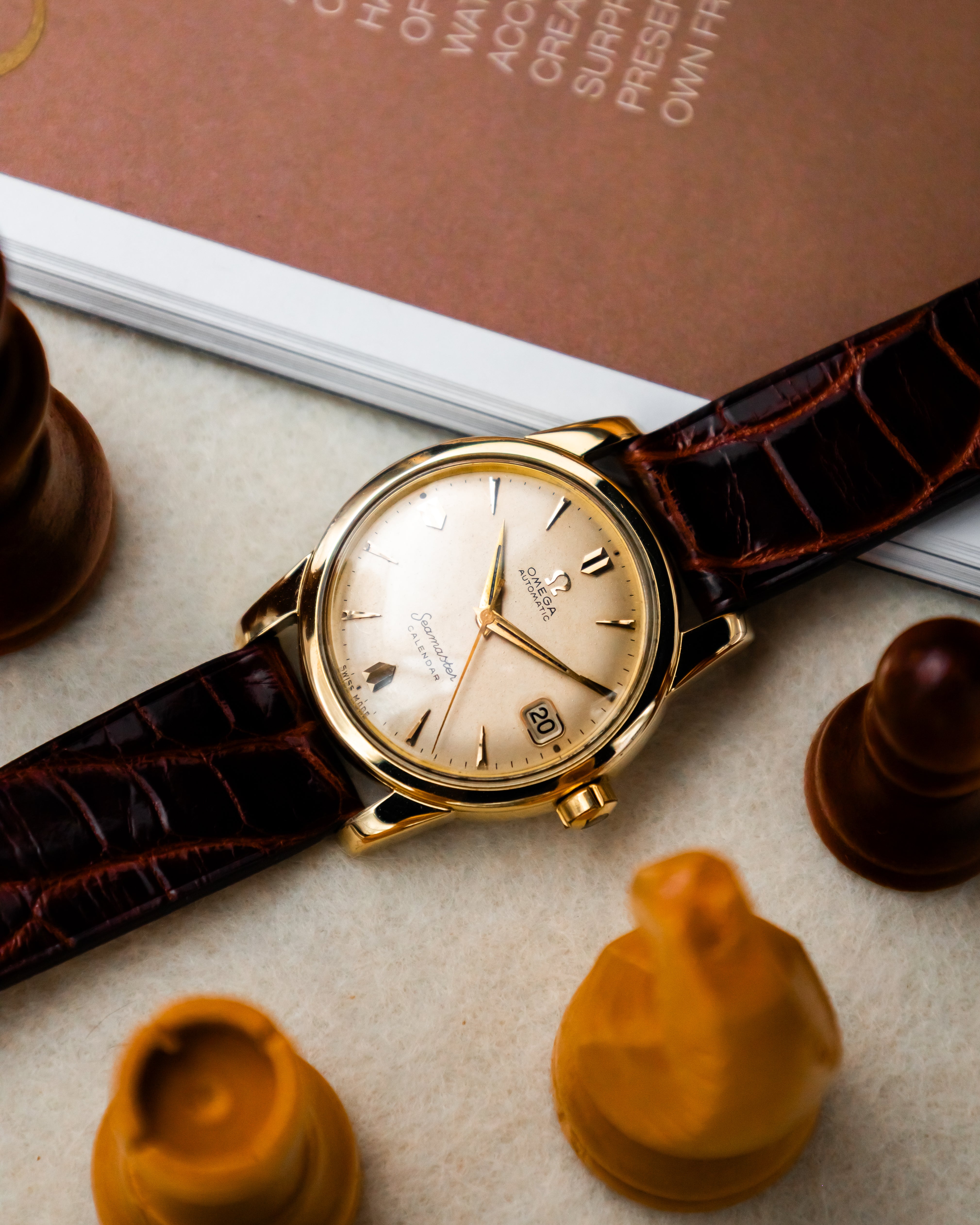 Omega Seamaster Calendar 2849-2 SC - Beige Dial