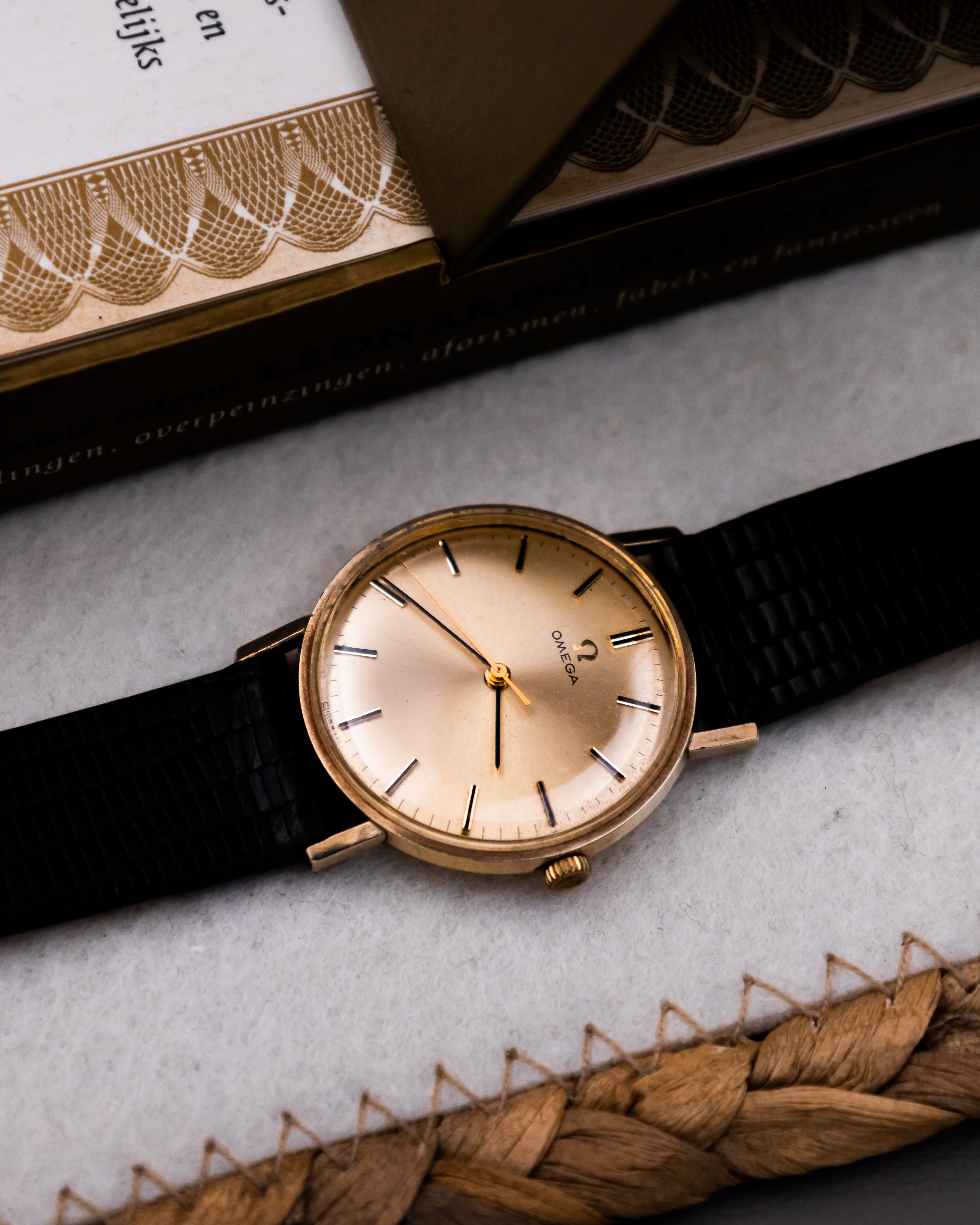 Omega 0016029 14k GF - champagne dial