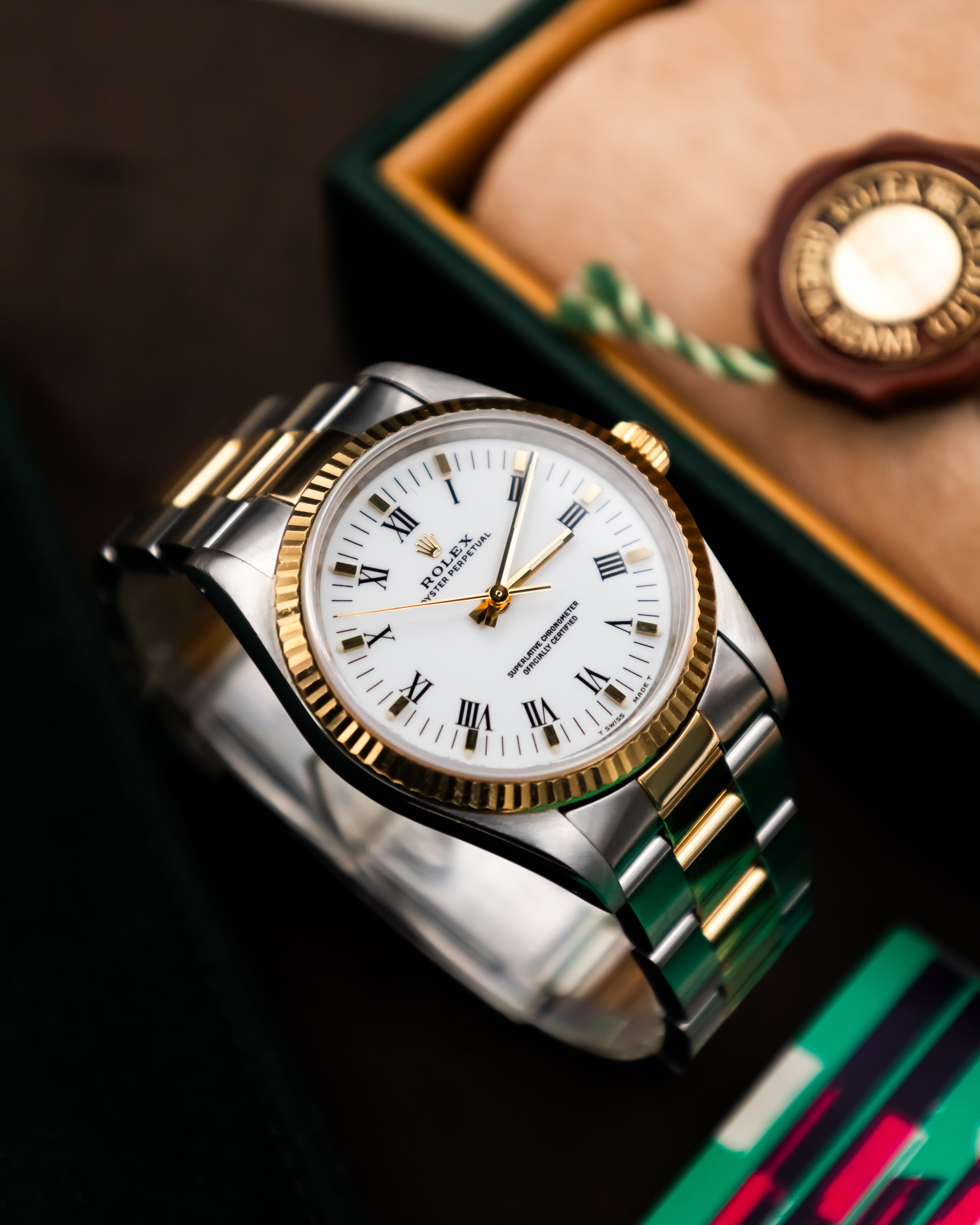 Rolex 14233 Oyster Perpetual - Roman Dial