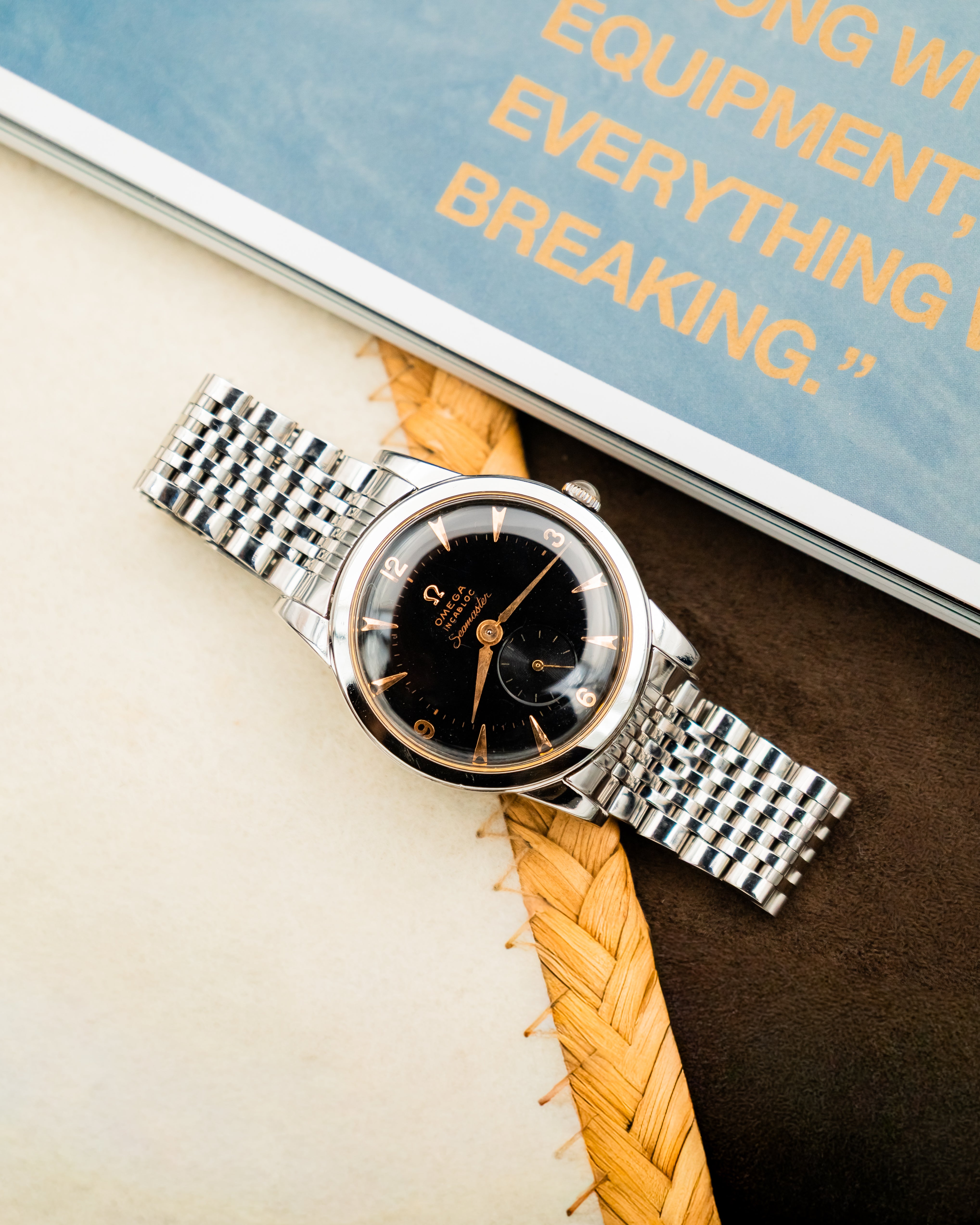 Omega 2657-1 Seamaster Bumper - Black Dial