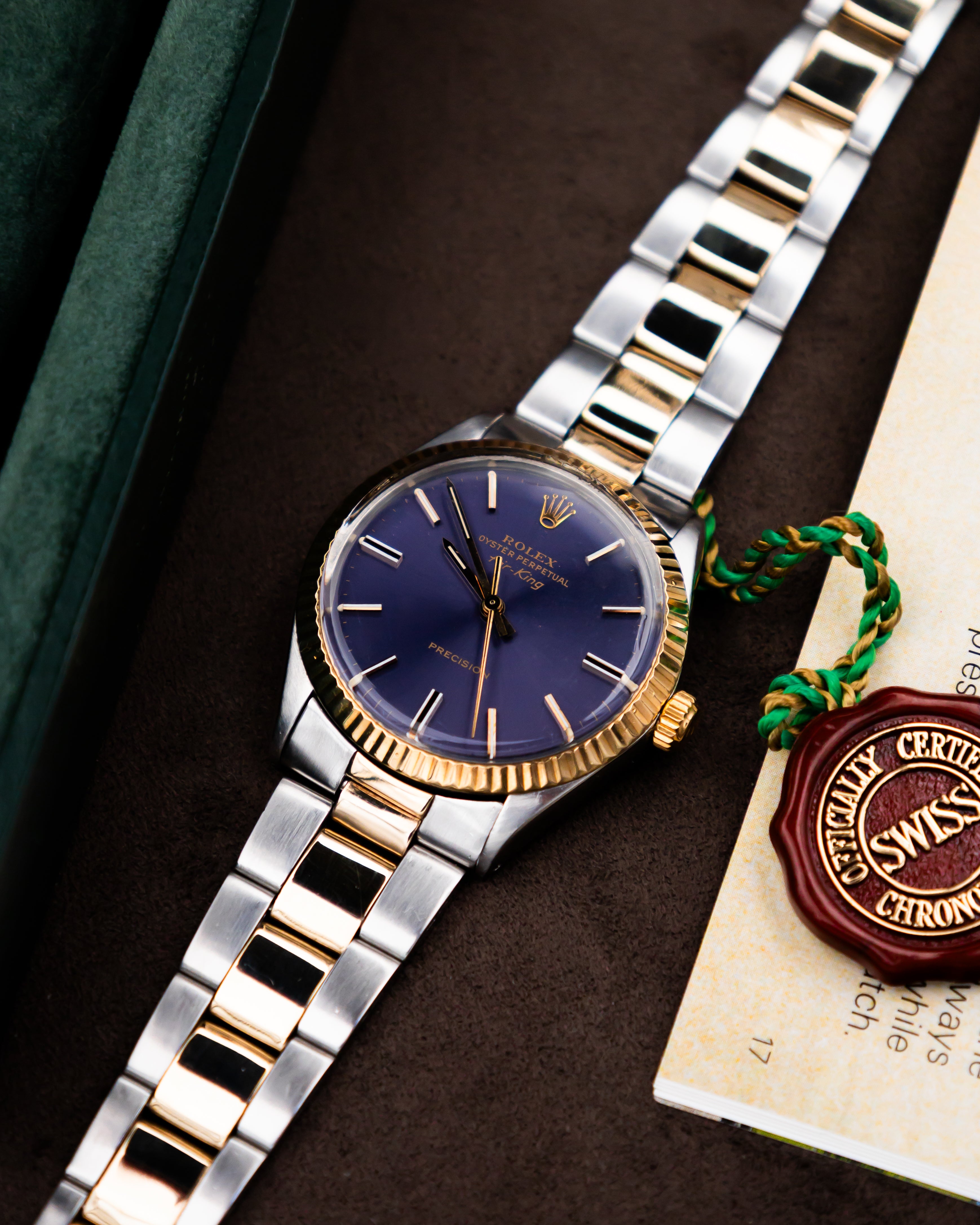 Rolex 5500 Air-King - Blue Dial
