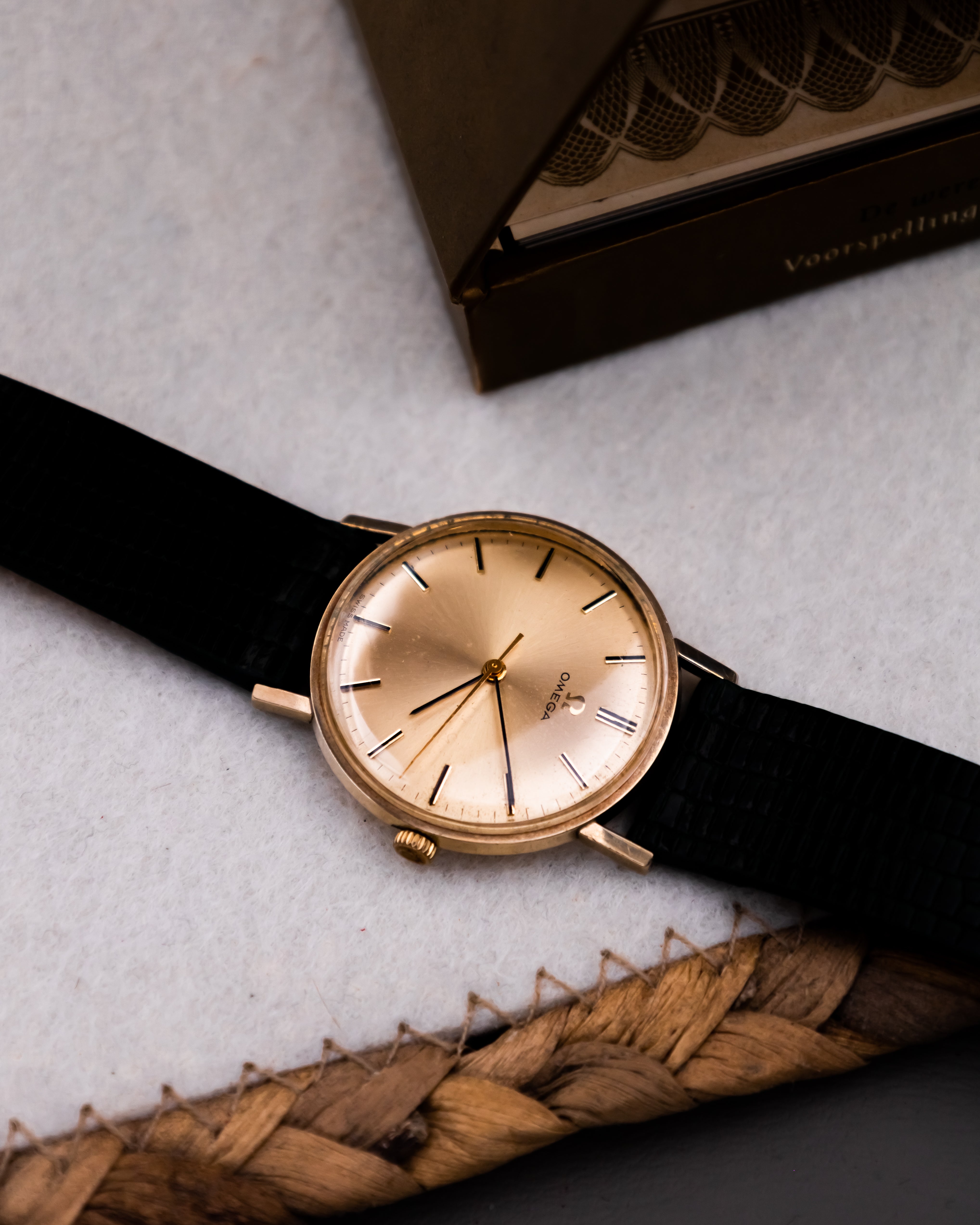 Omega 0016029 14k GF - champagne dial