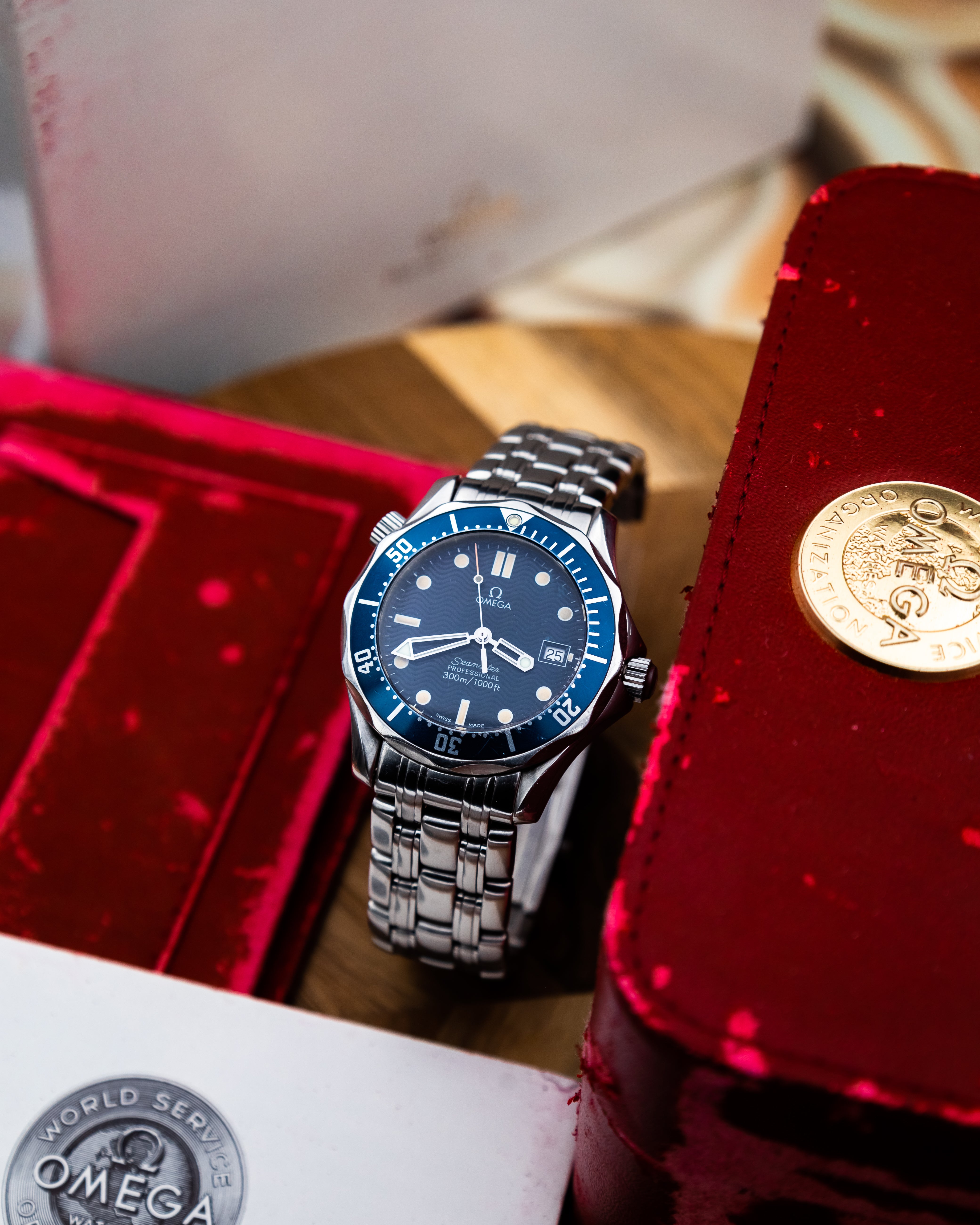 Omega 2561.80 Seamaster 300M - blue dial
