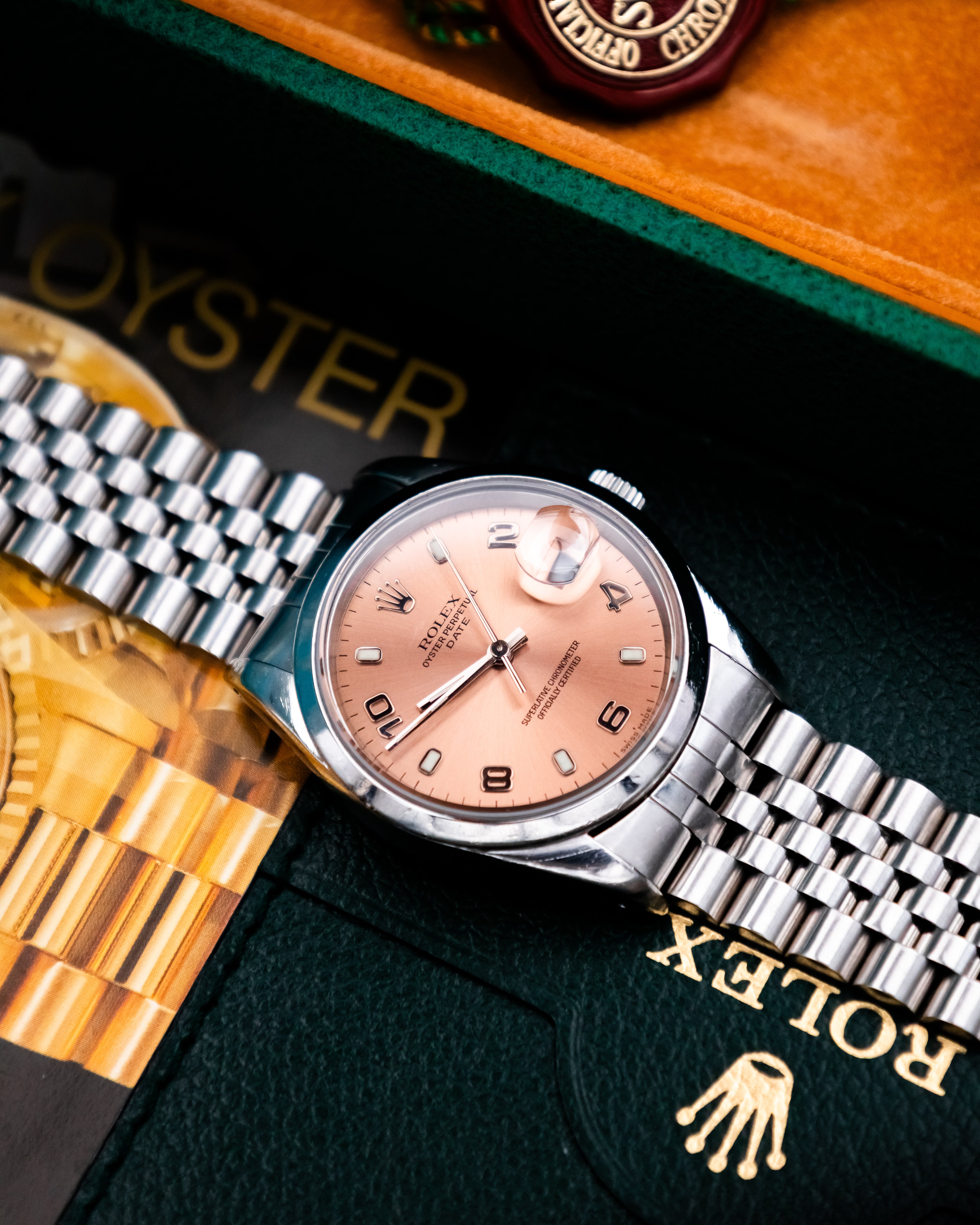 Rolex 15200 Oyster Perpetual- Salmon dial
