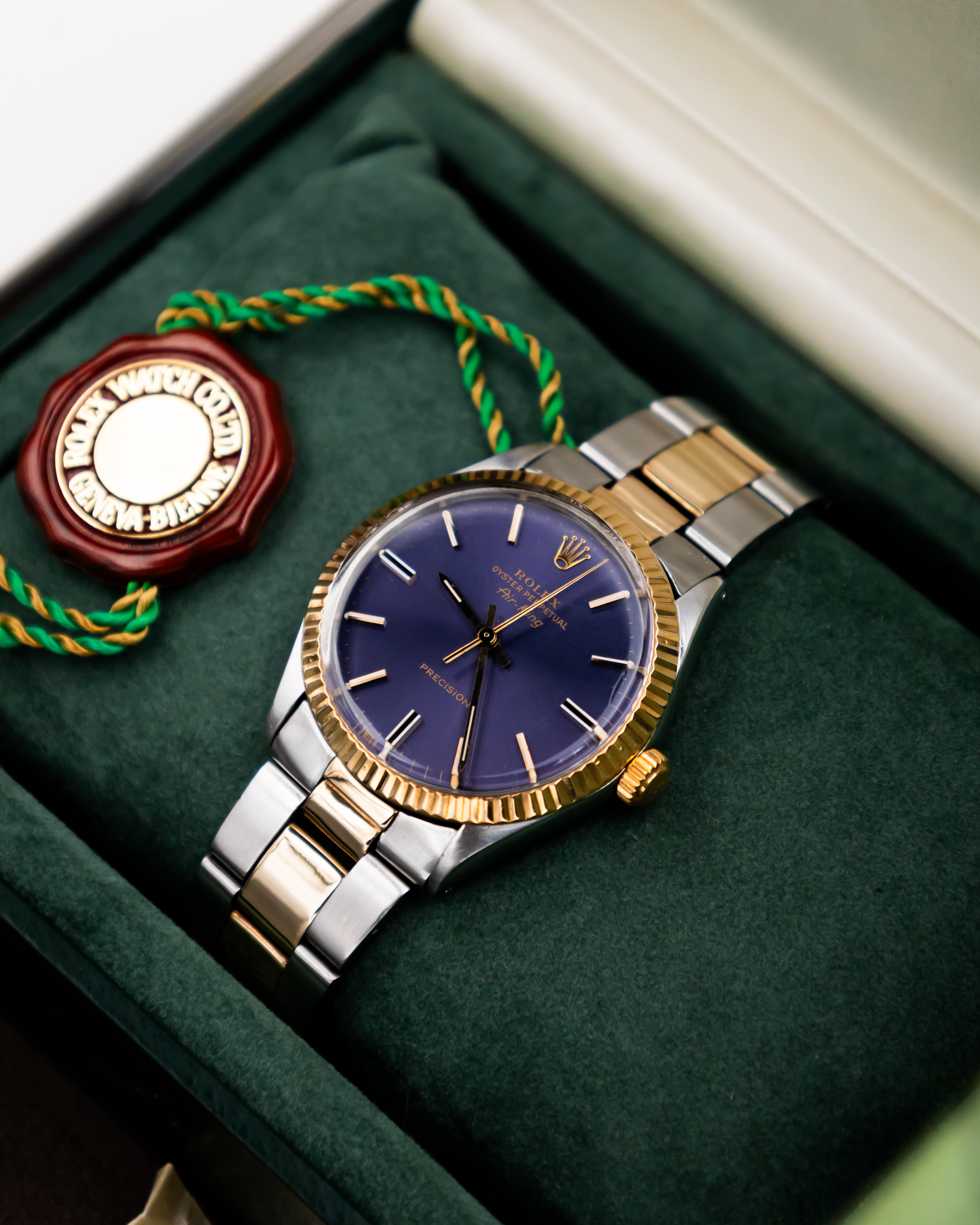Rolex 5500 Air-King - Blue Dial