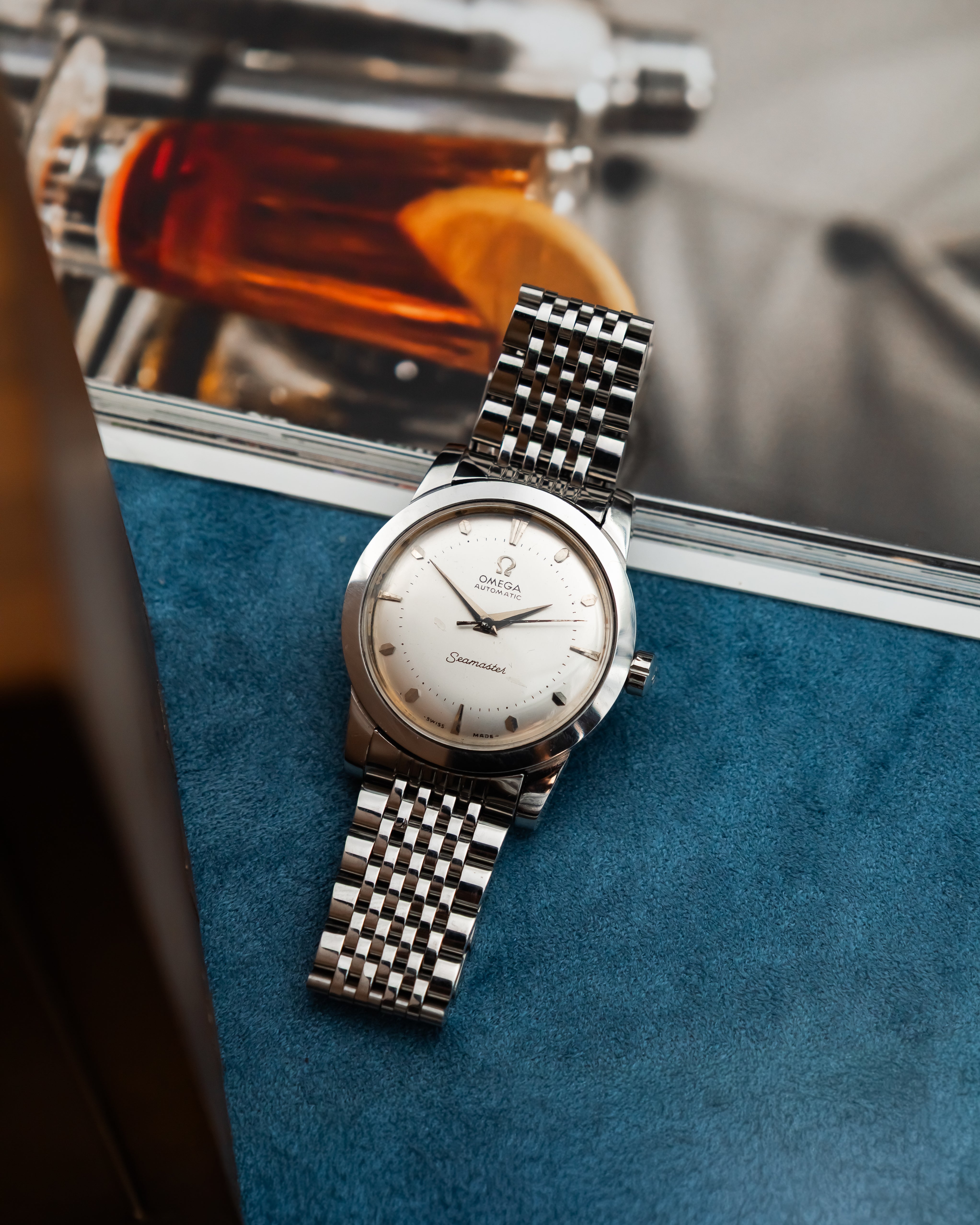 Omega C 2577-1 Seamaster Bumper - Silver Dial