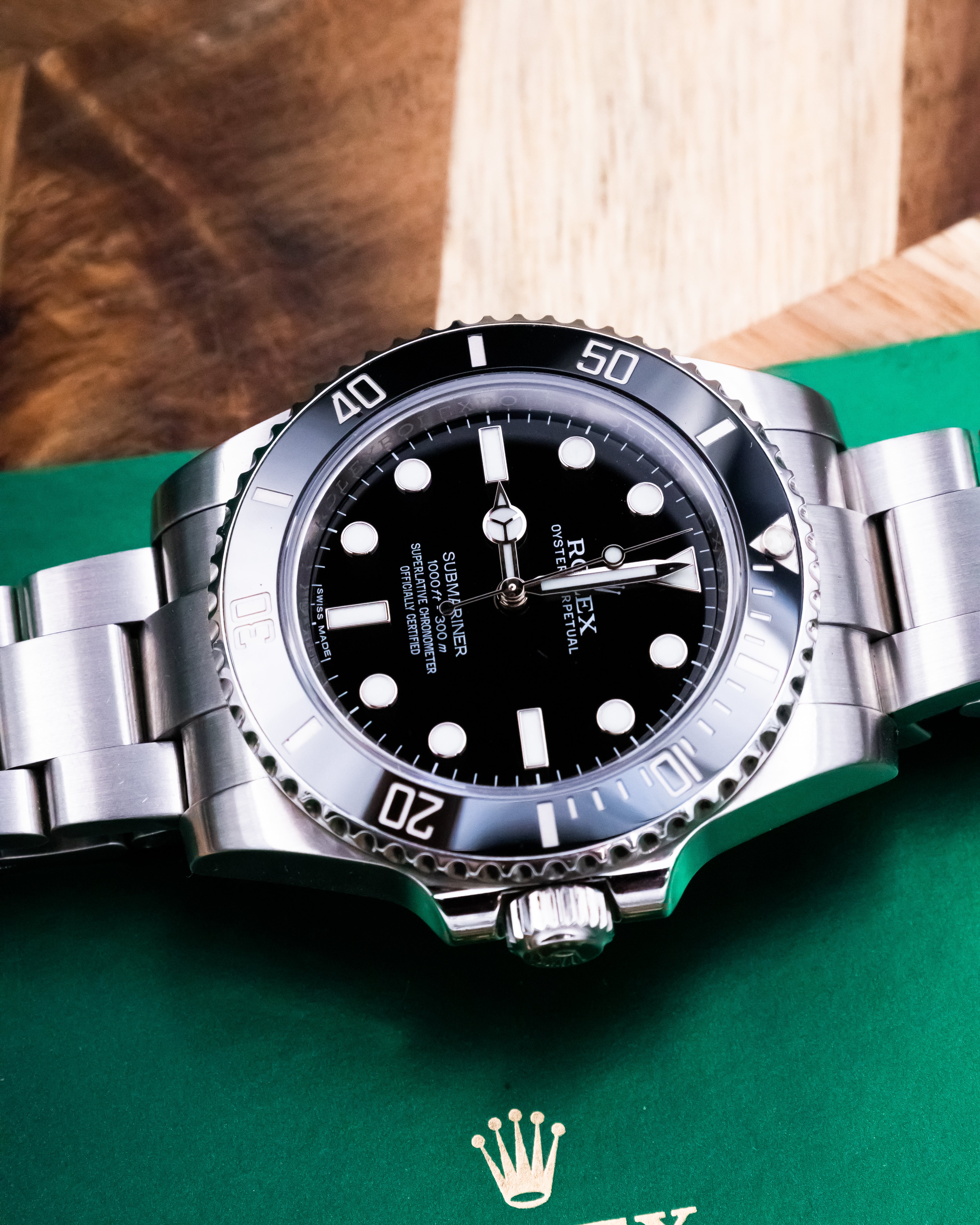 Rolex 114060 Submariner - Black dial