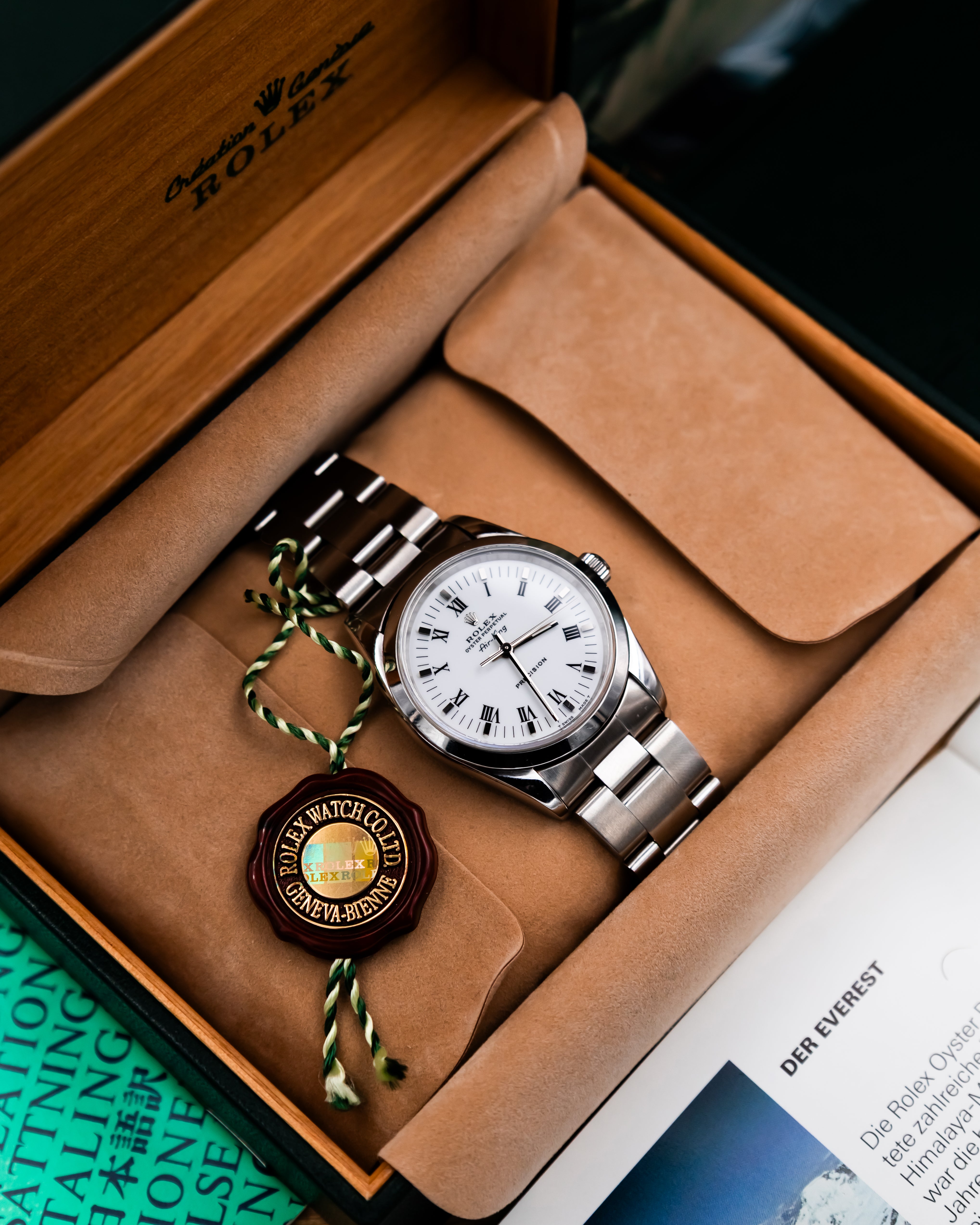 Rolex 14000 Air-king - White dial