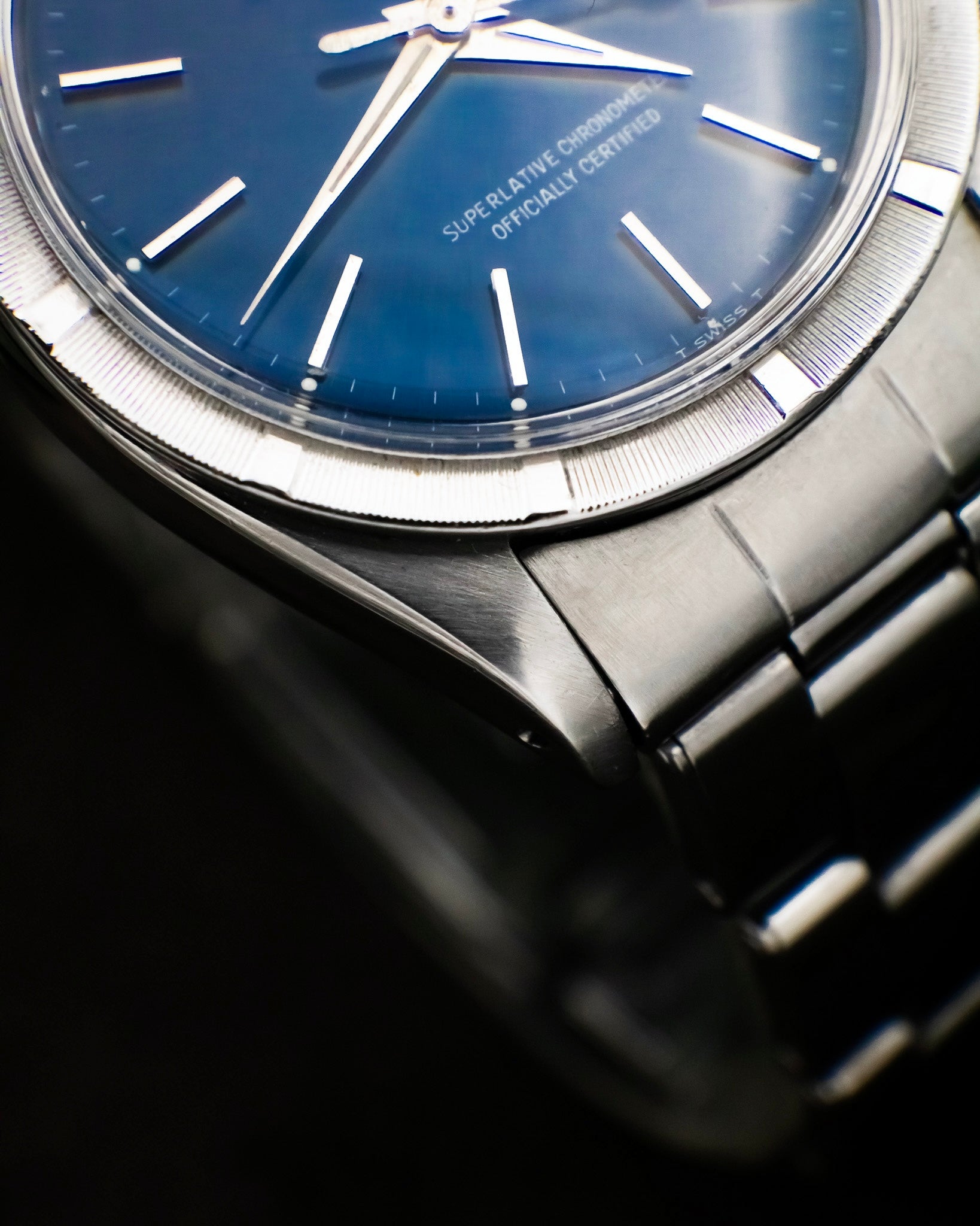 Rolex 1501 Perpetual Date - Blue Dial