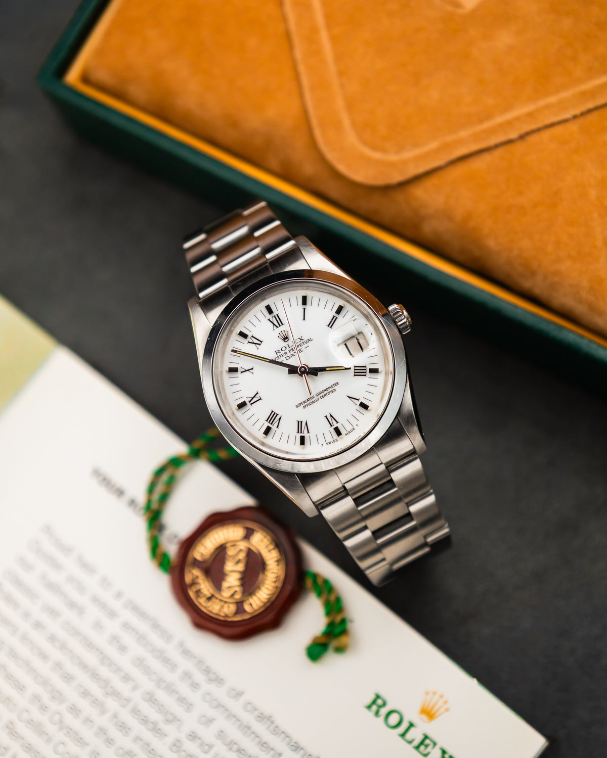 Rolex 15000 Perpetual Date - Roman Dial