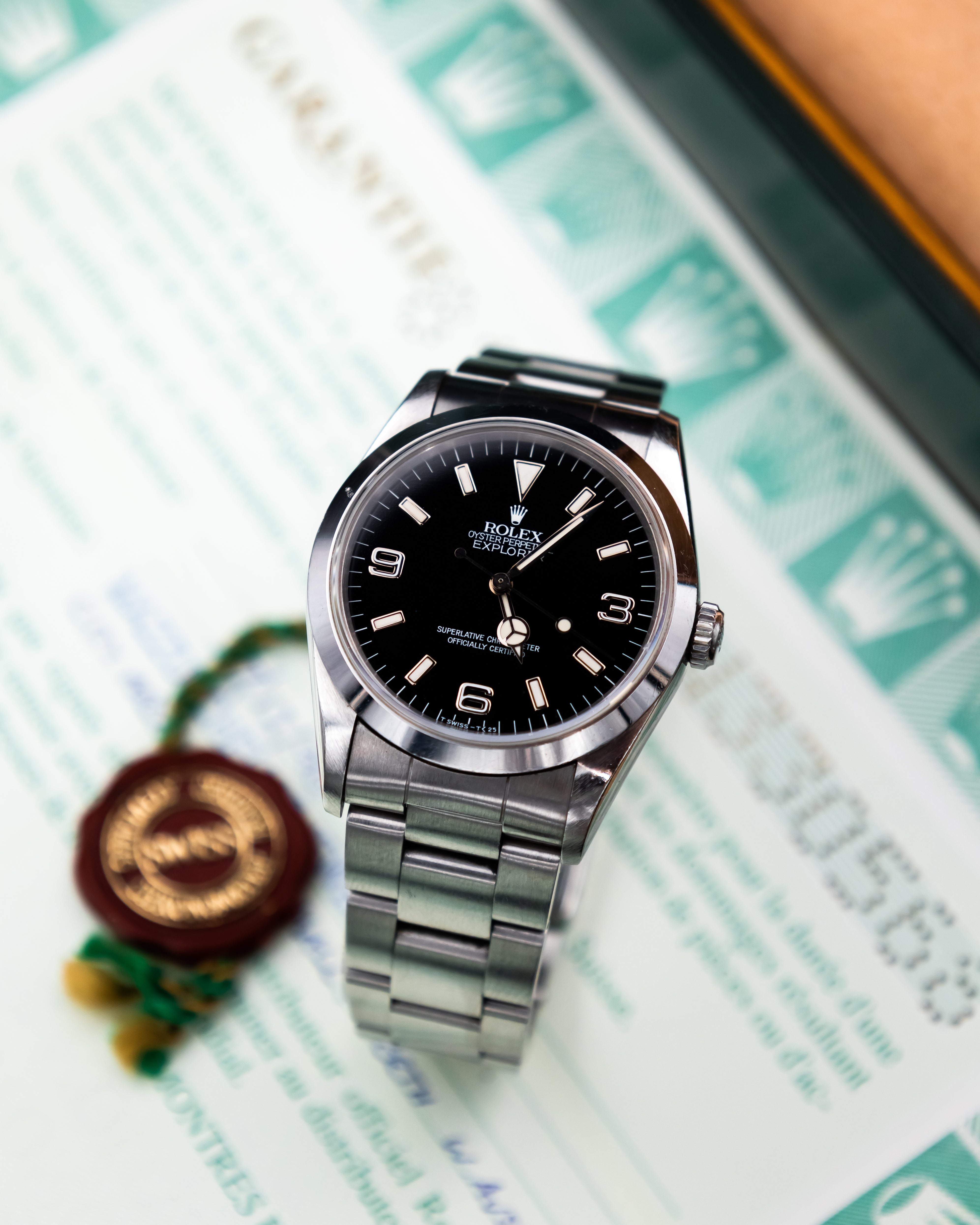 Rolex 14270 Explorer - black dial
