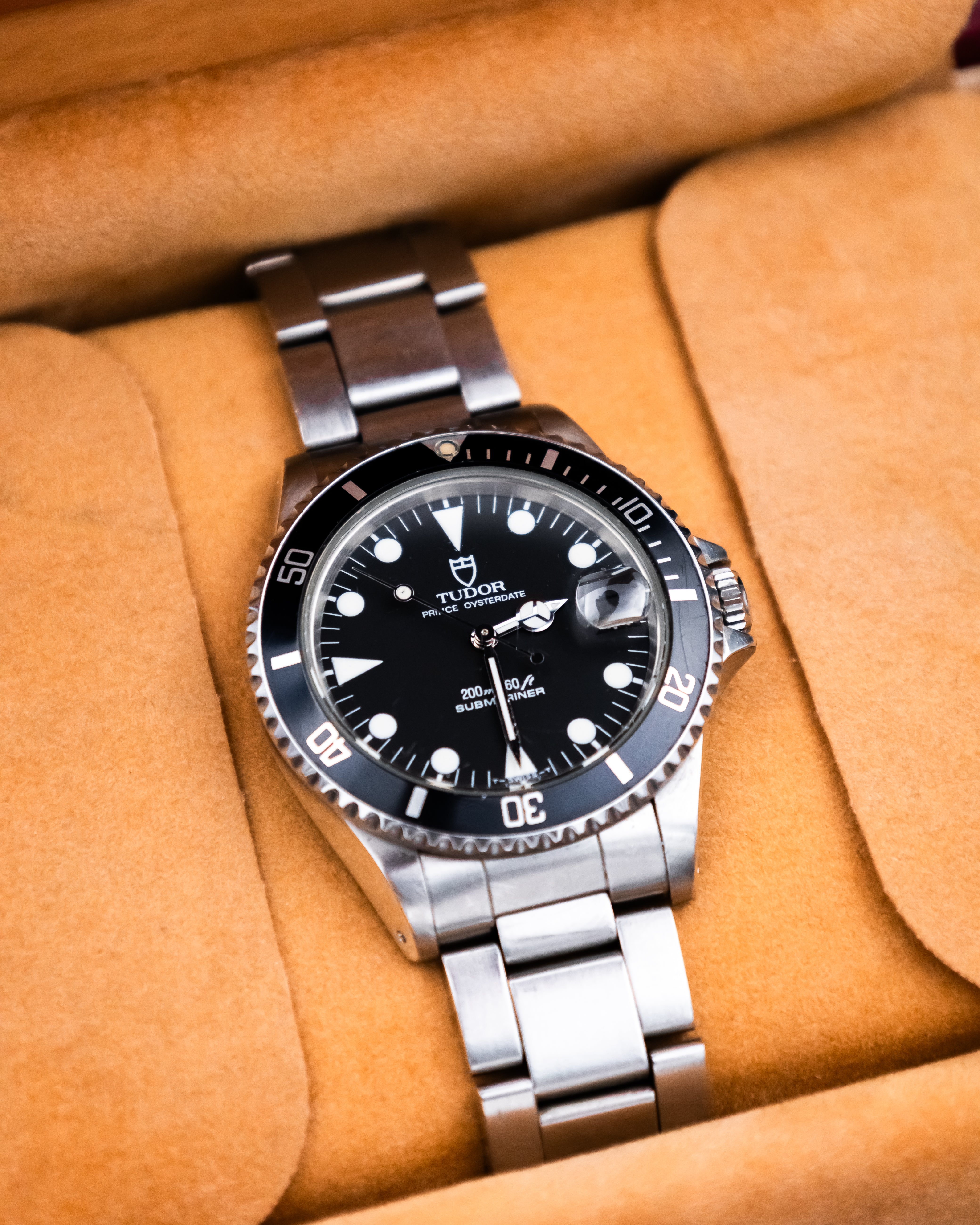 Tudor 75090 Submariner - Black dial