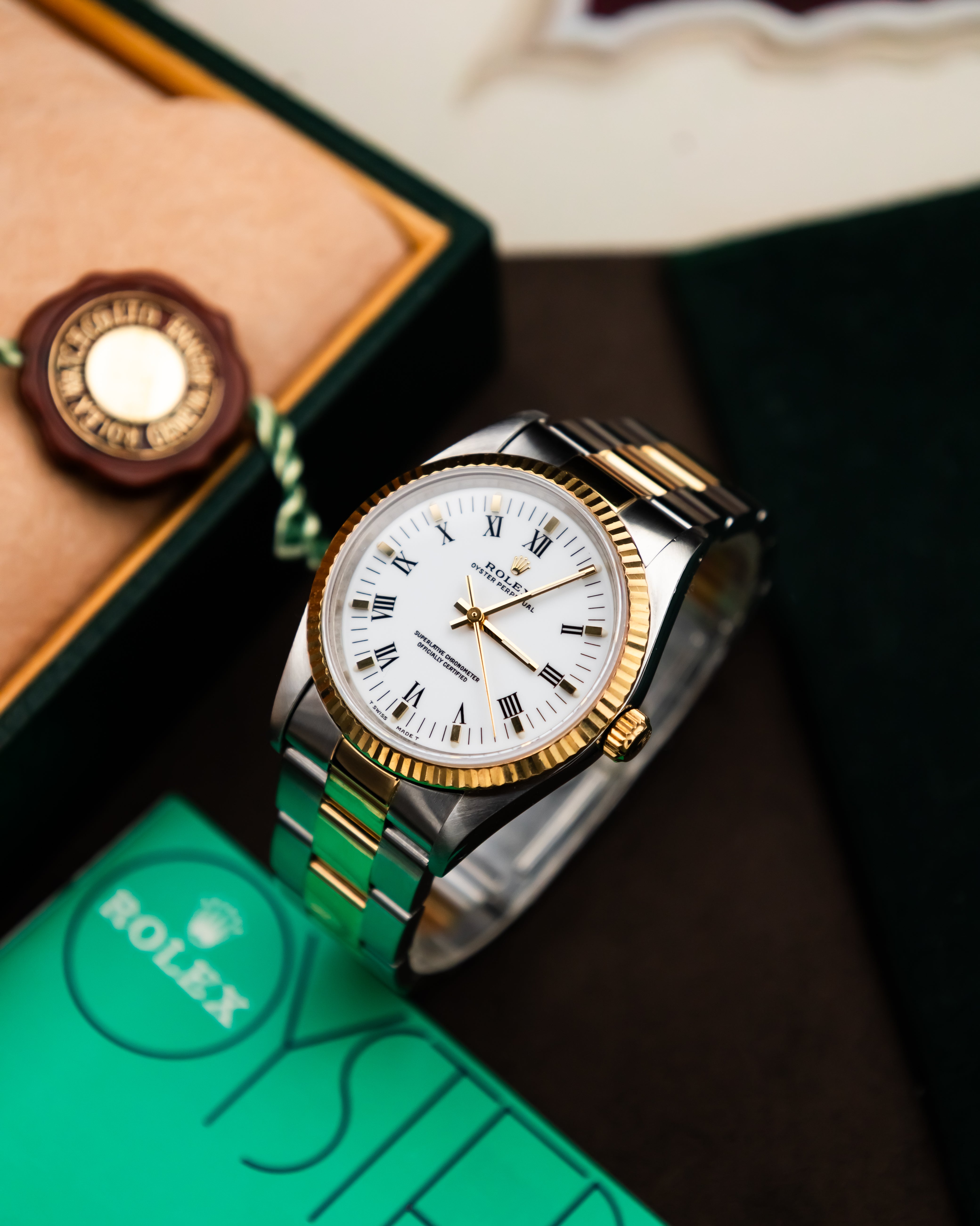 Rolex 14233 Oyster Perpetual - Roman Dial