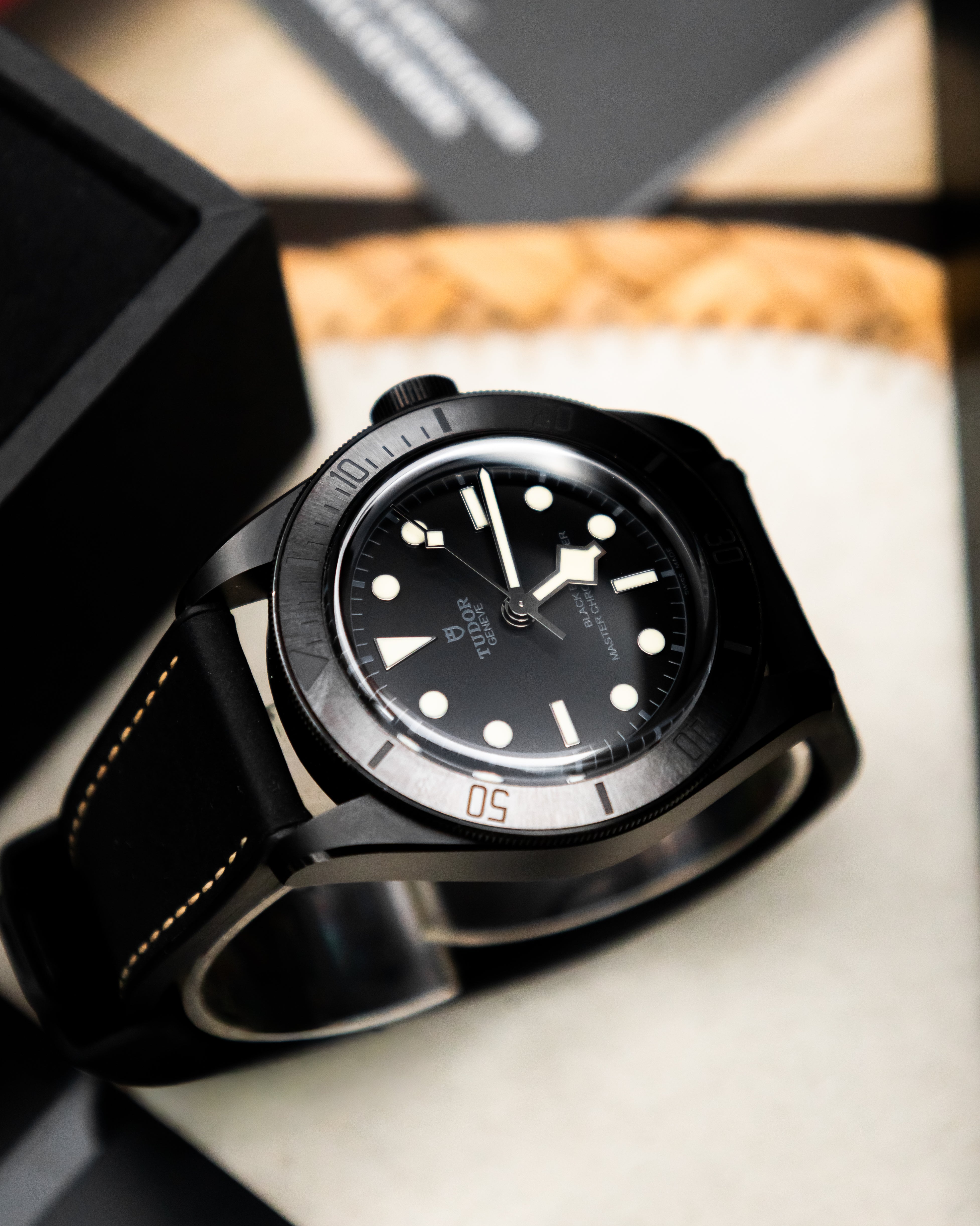 Tudor 79210CNU Black Bay Ceramic - Black Dial
