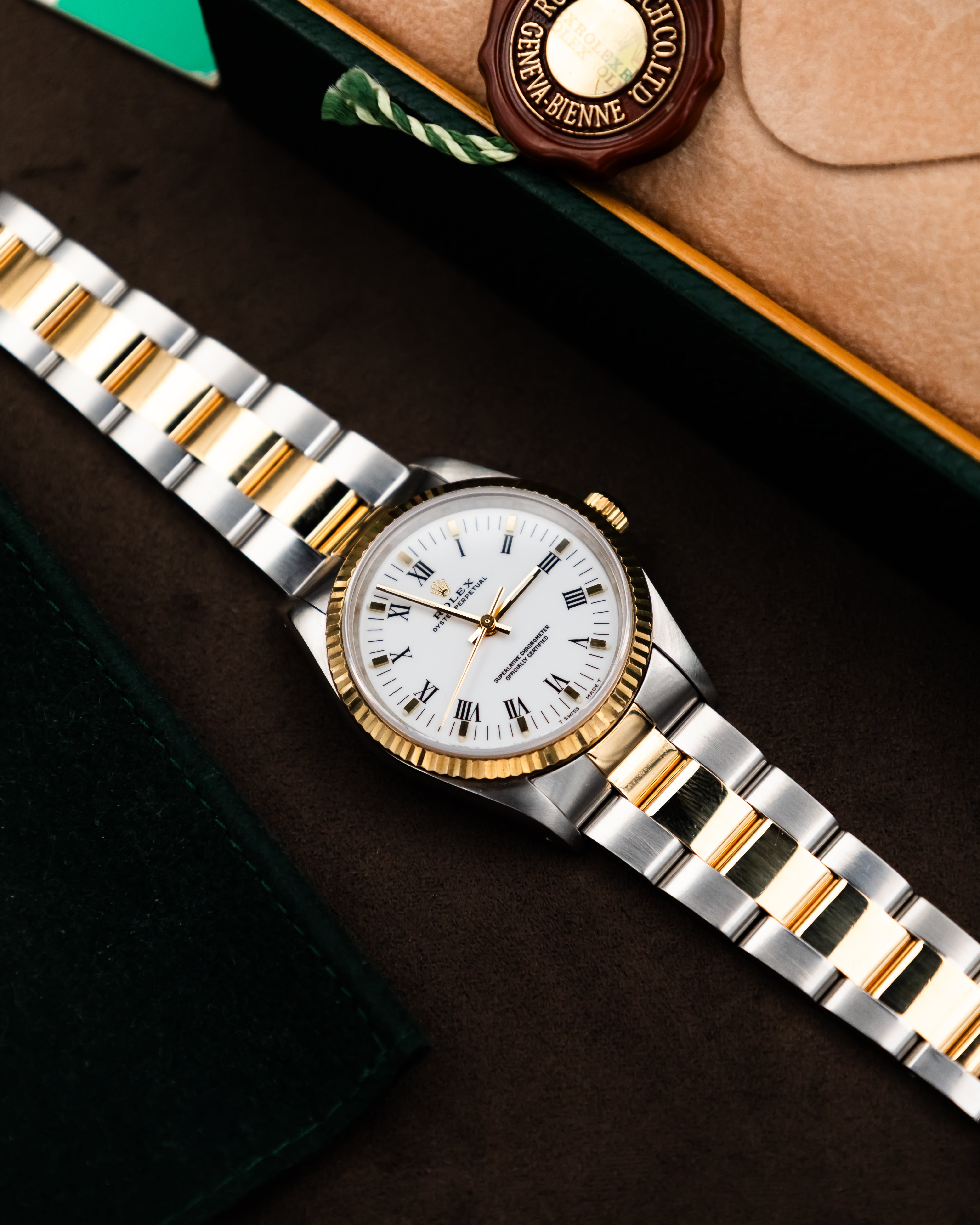 Rolex 14233 Oyster Perpetual - Roman Dial
