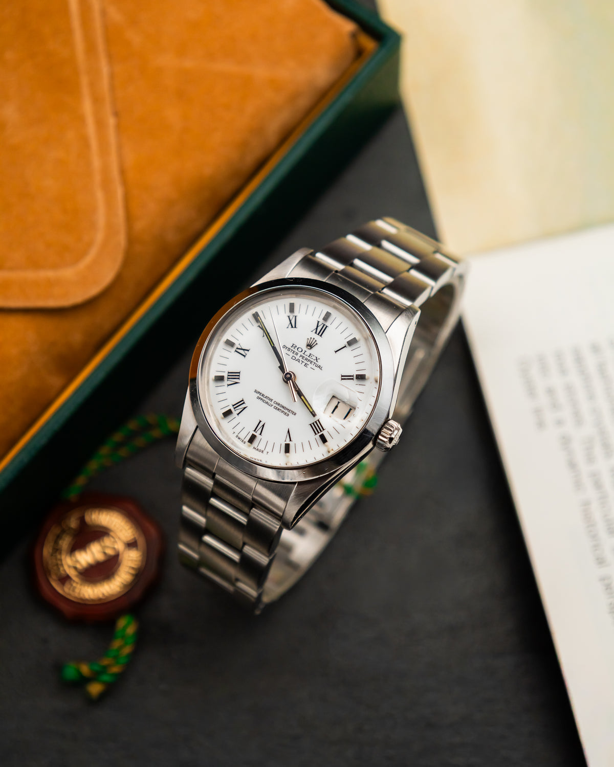 Rolex 15000 Perpetual Date - Roman Dial