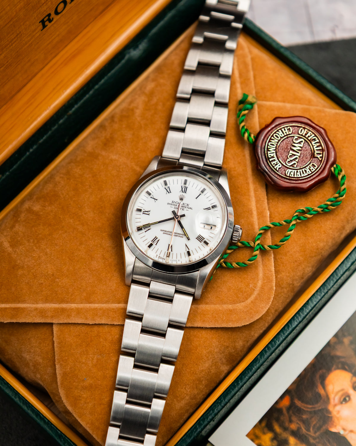 Rolex 15000 Perpetual Date - Roman Dial