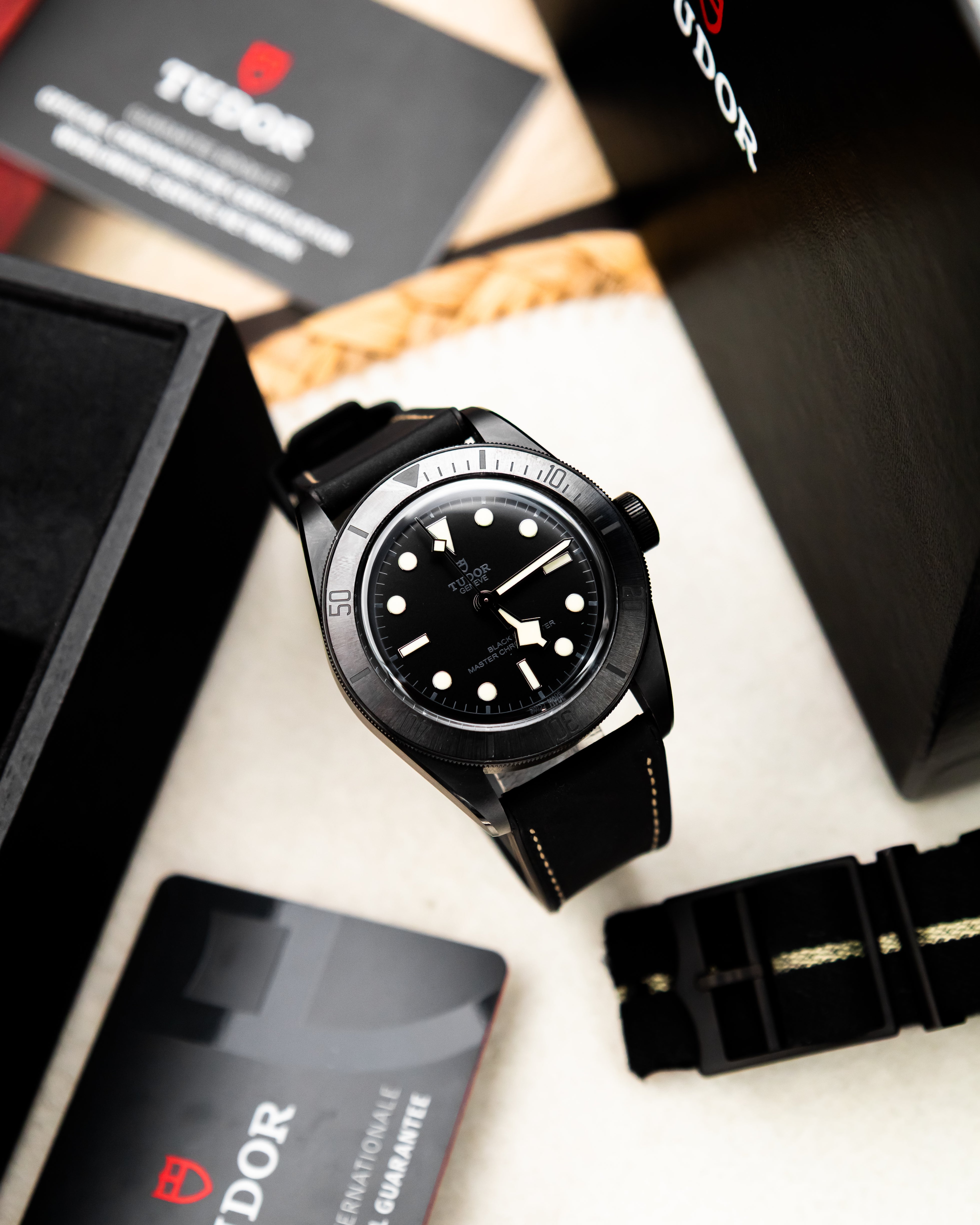 Tudor 79210CNU Black Bay Ceramic - Black Dial
