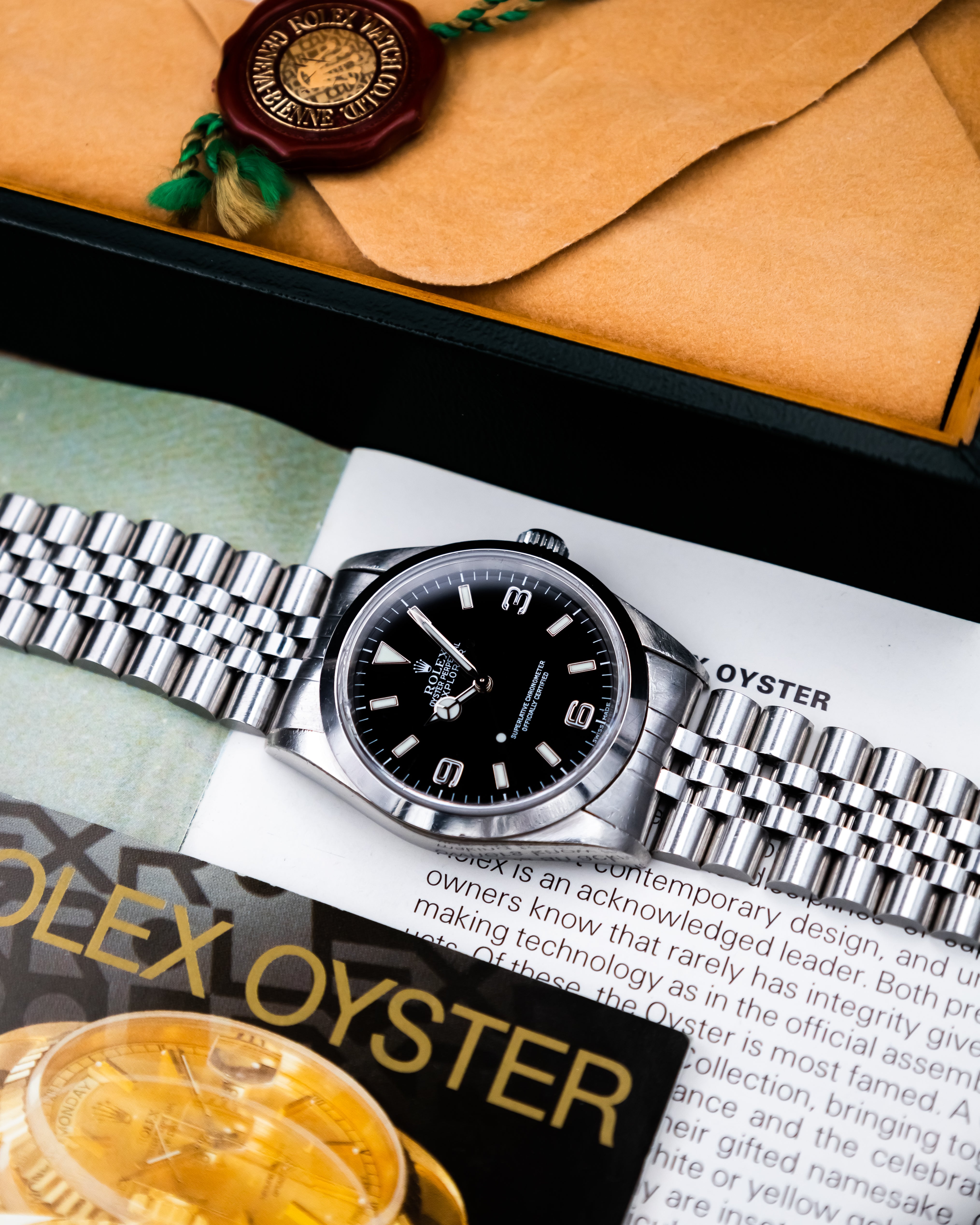 Rolex 14270 Explorer - SWISS black dial
