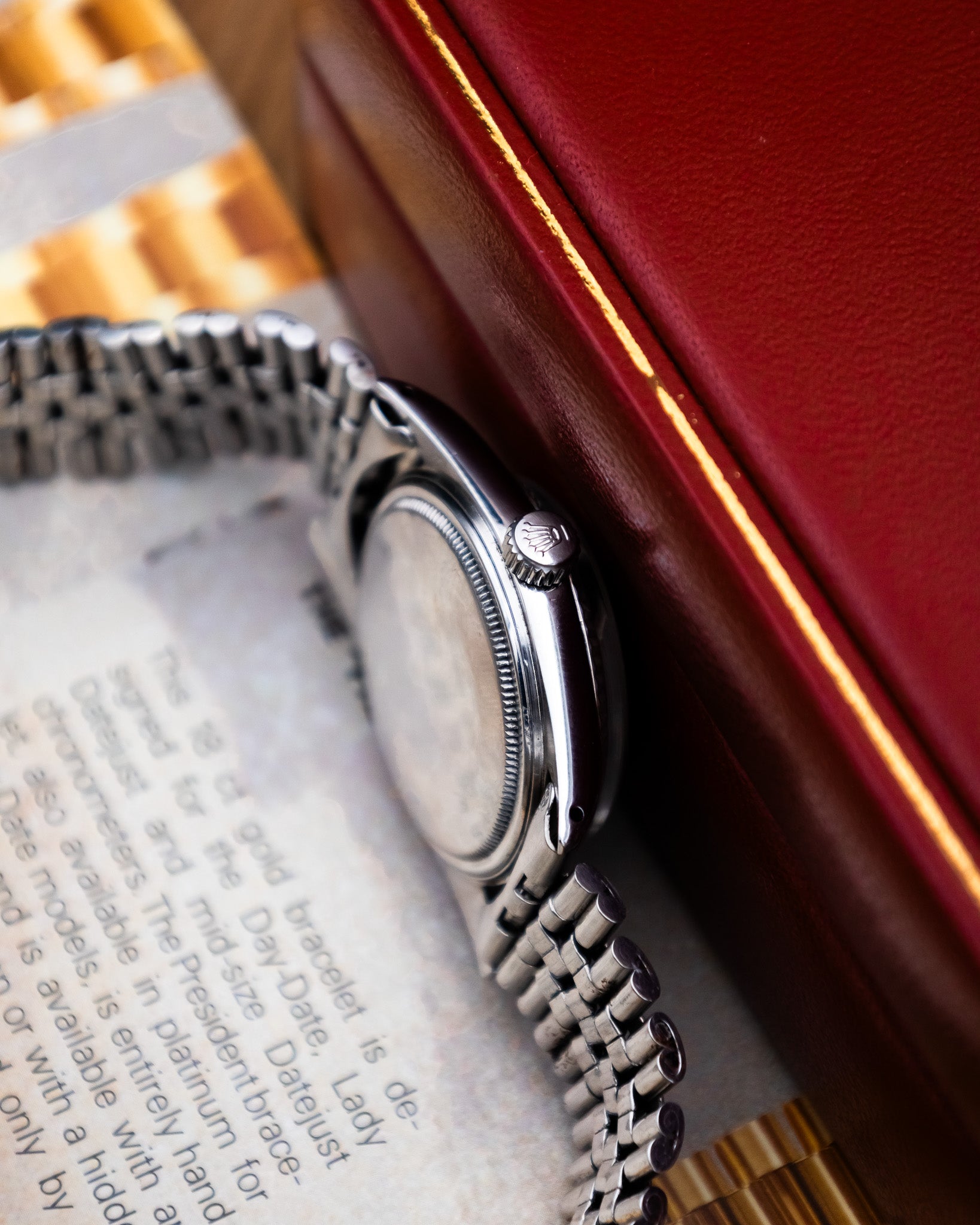 Rolex 1601 Oyster Perpetual- silver dial