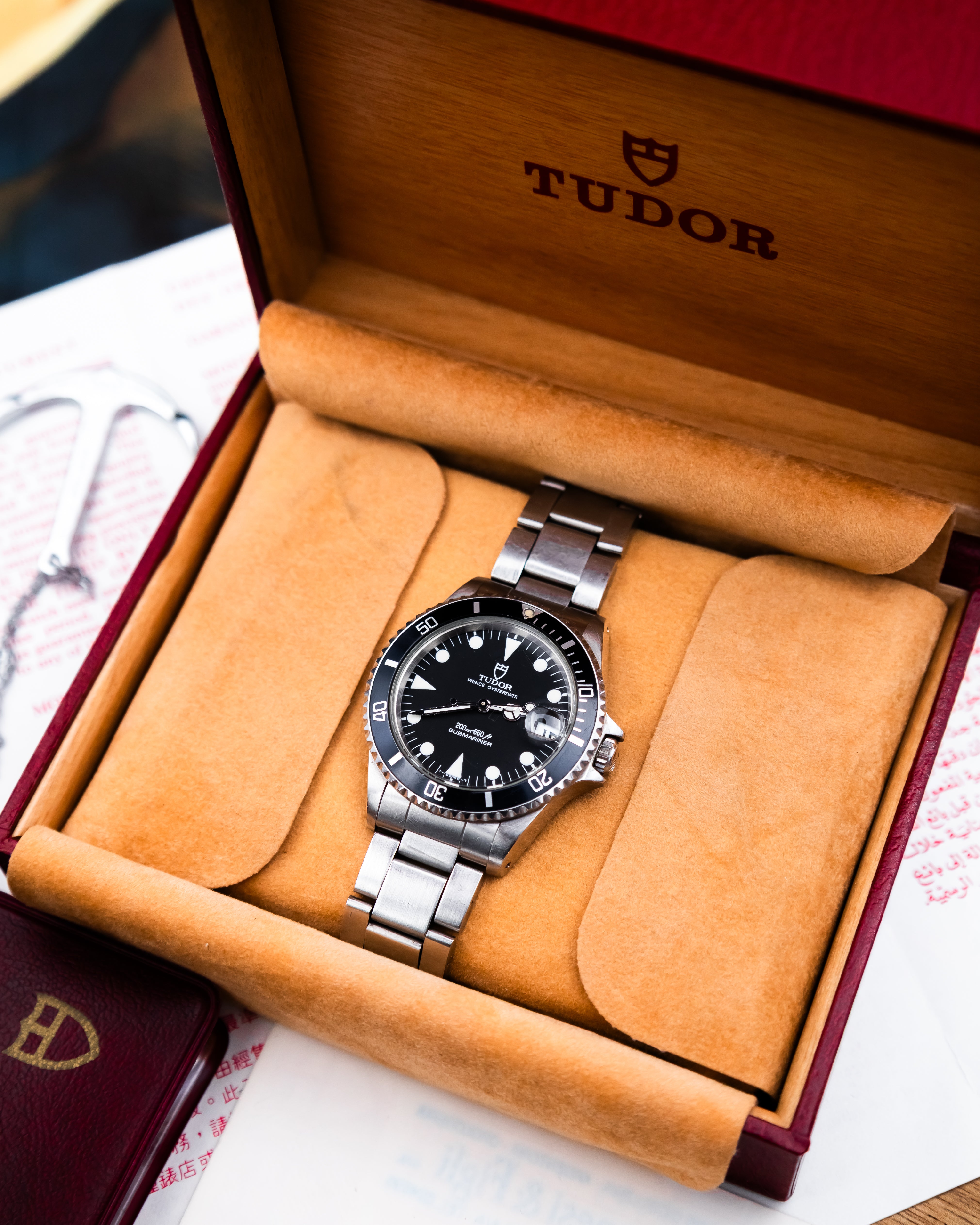 Tudor 75090 Submariner - Black dial